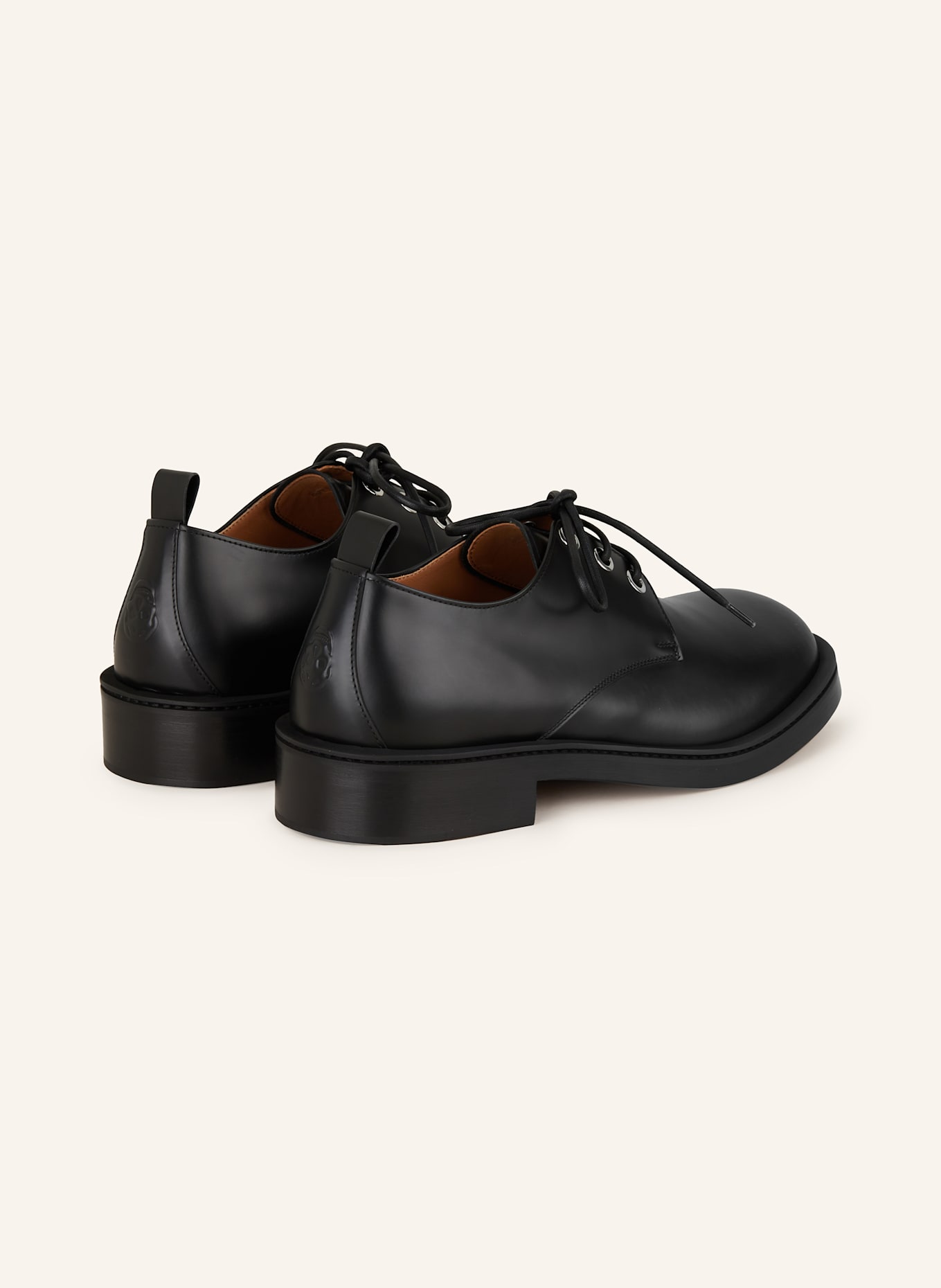 McQUEEN Schnürer: SCHWARZ
