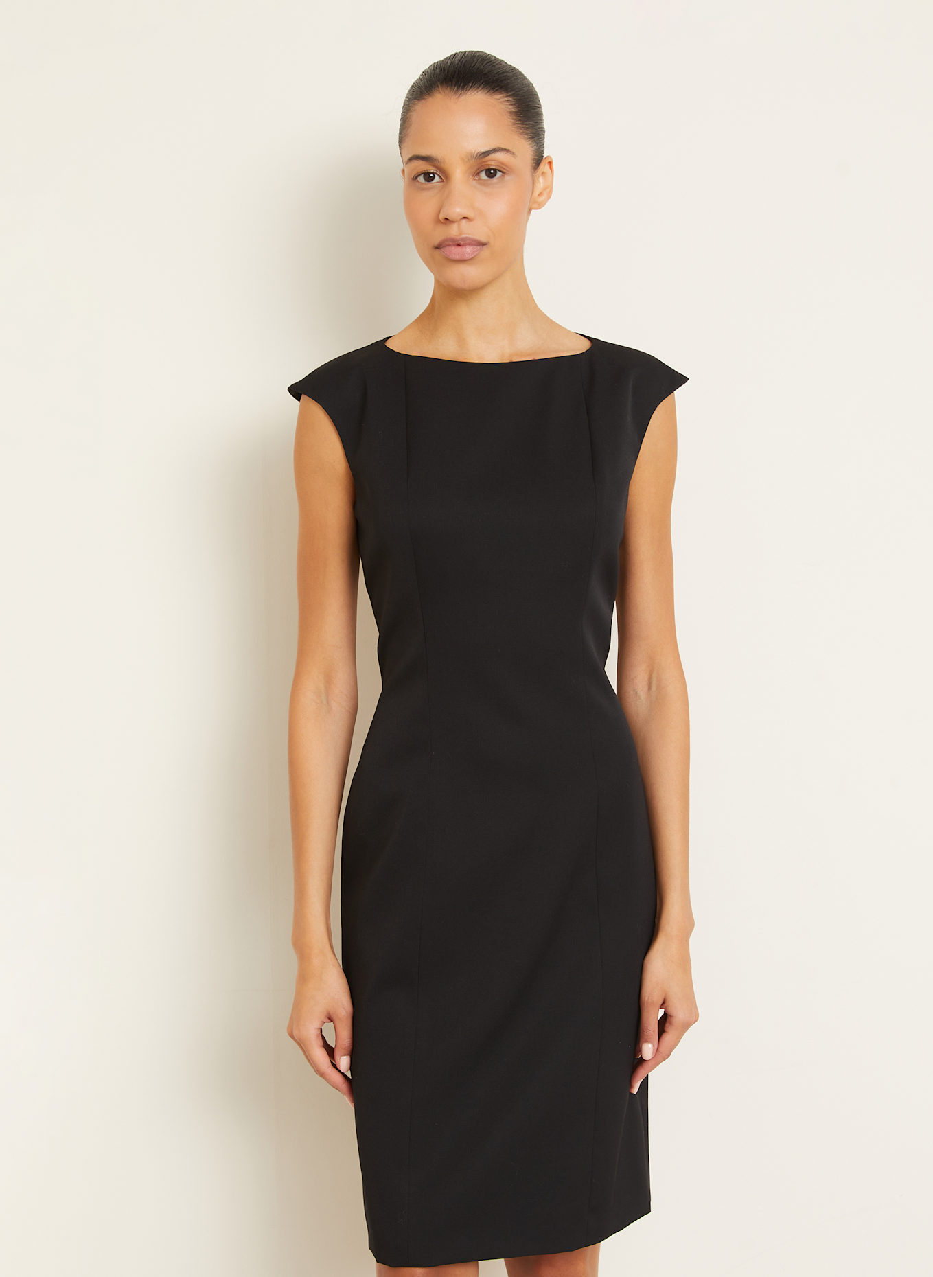 Alexander mcqueen dress black sales