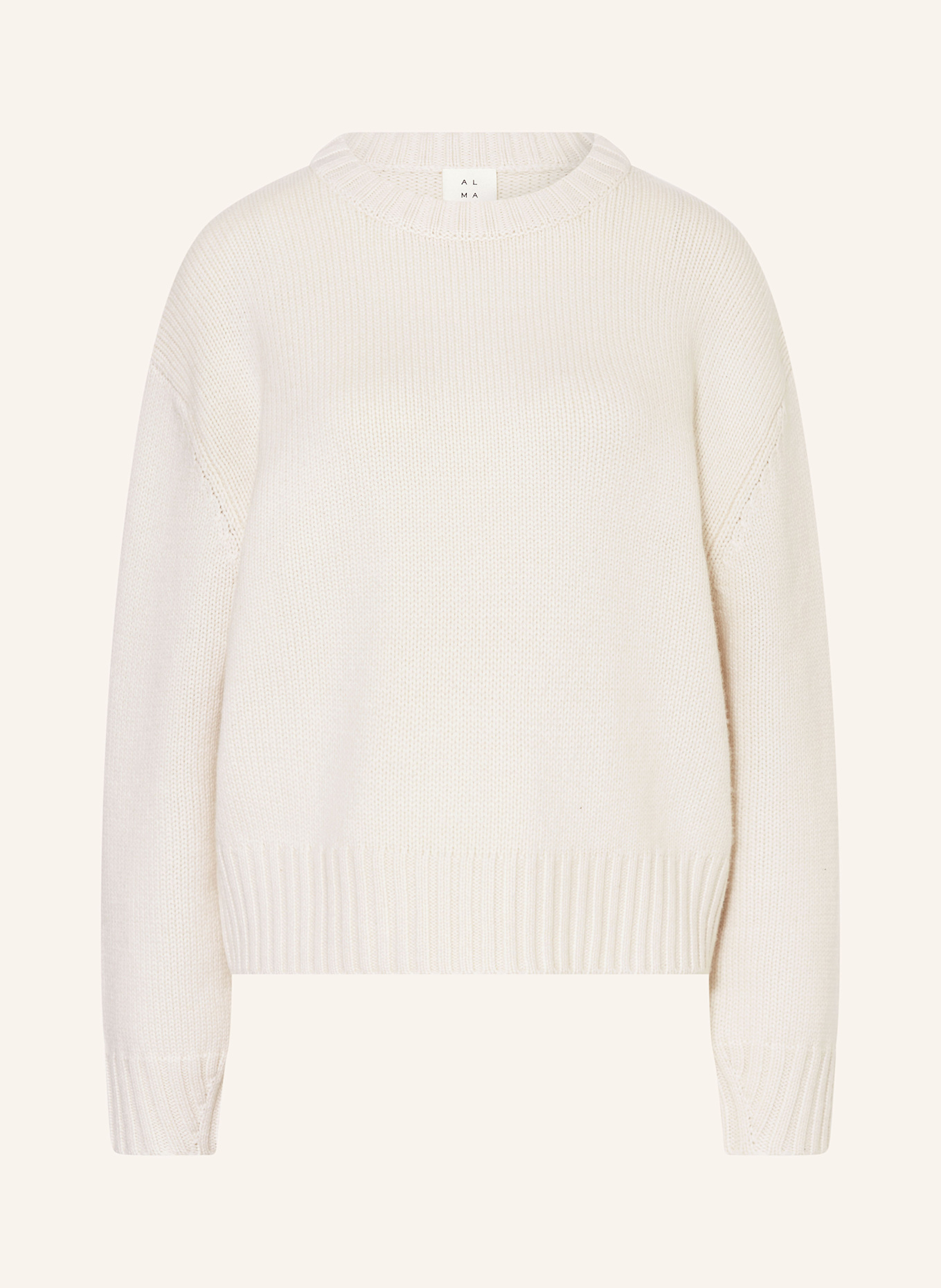 ALMADA LABEL CRU sweater: CREAM