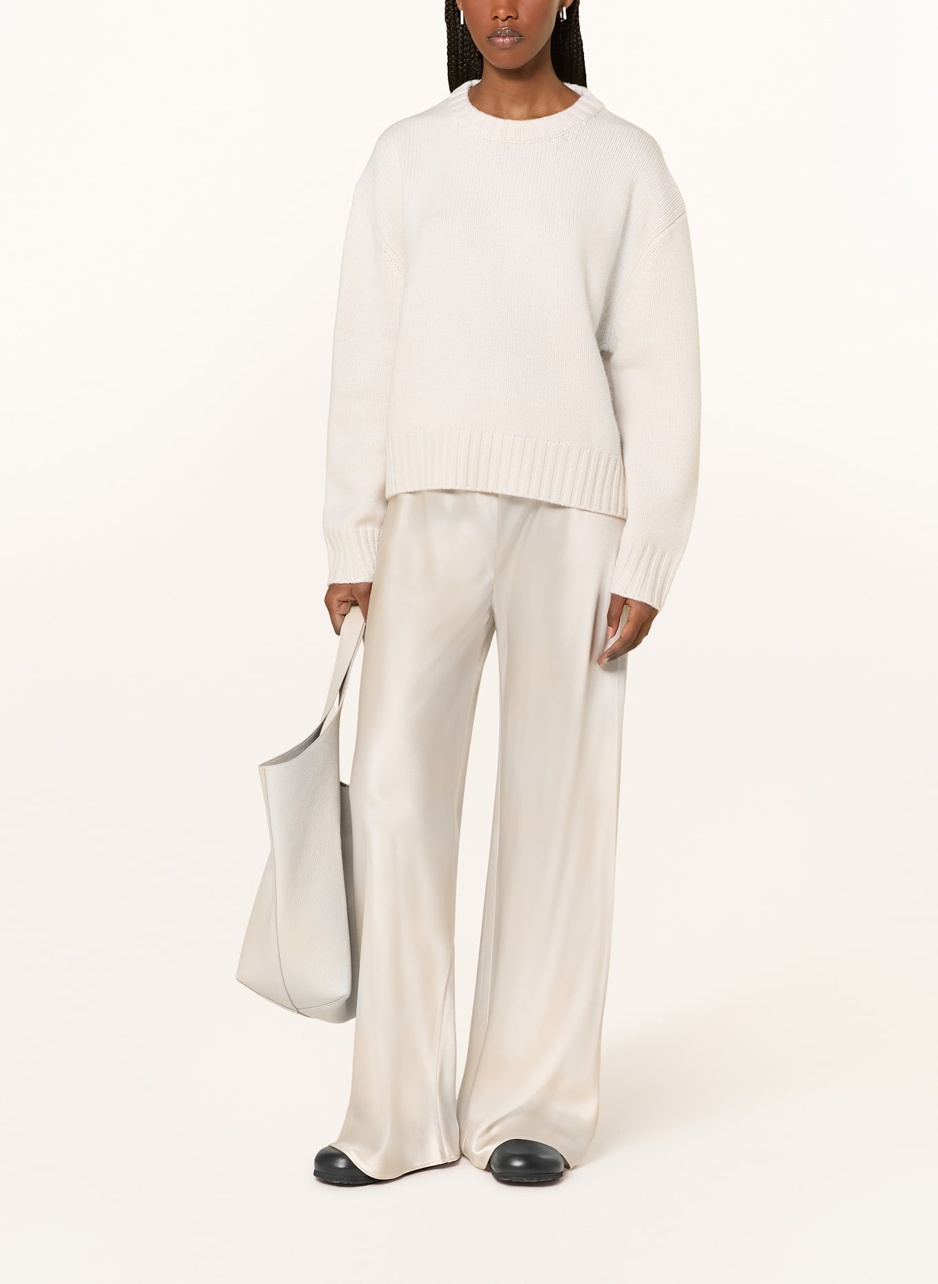 ALMADA LABEL CRU sweater: CREAM