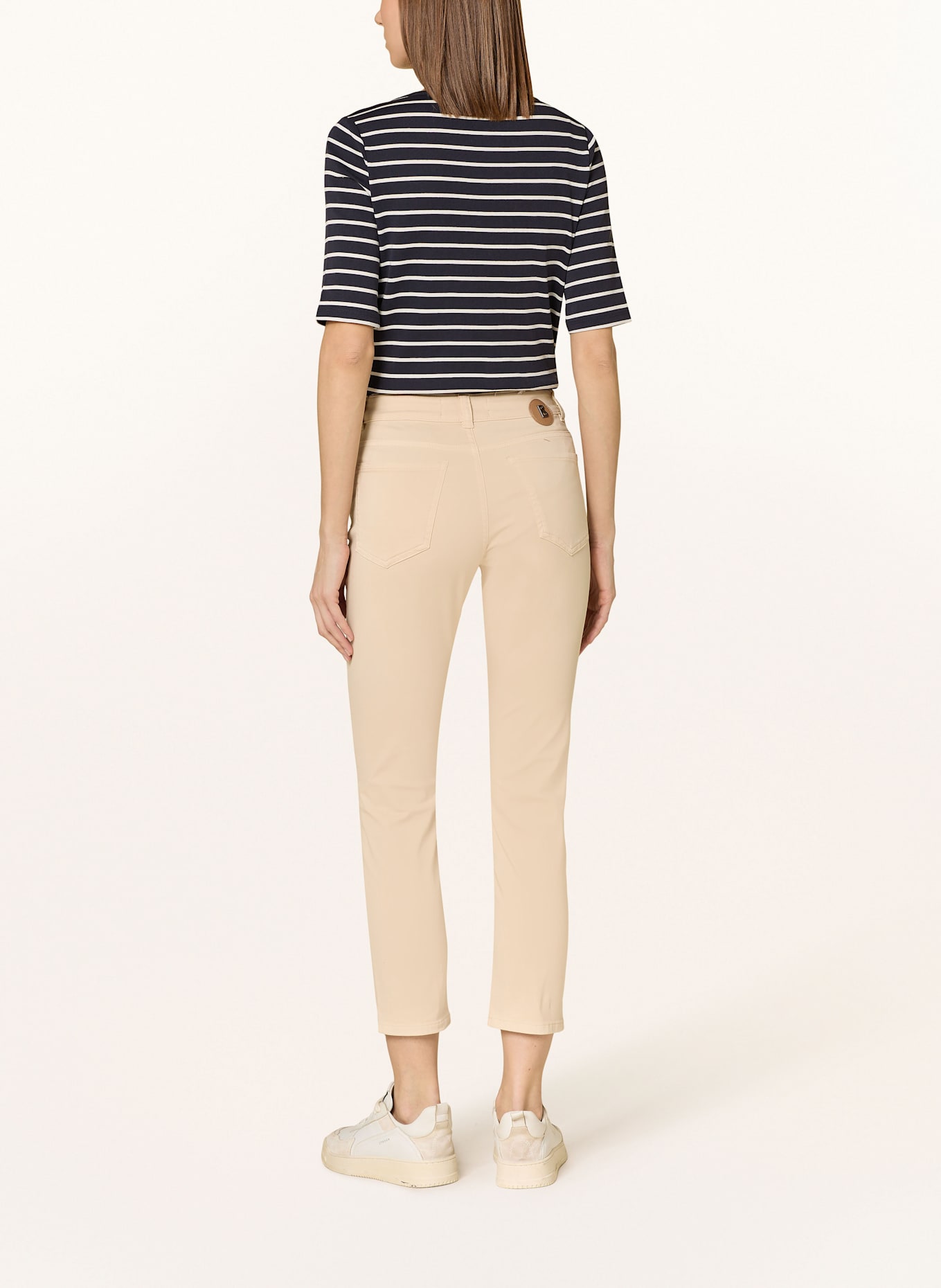 BOGNER Shirt LOUNA mit 3/4-Arm: DUNKELBLAU / WEISS