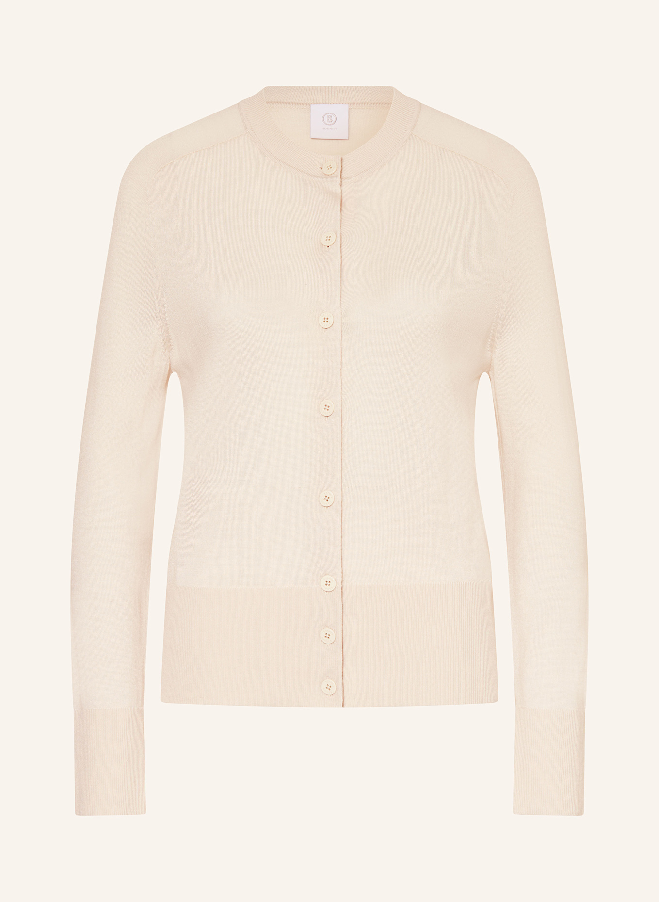 BOGNER Kardigan ILMA: KREMOWY