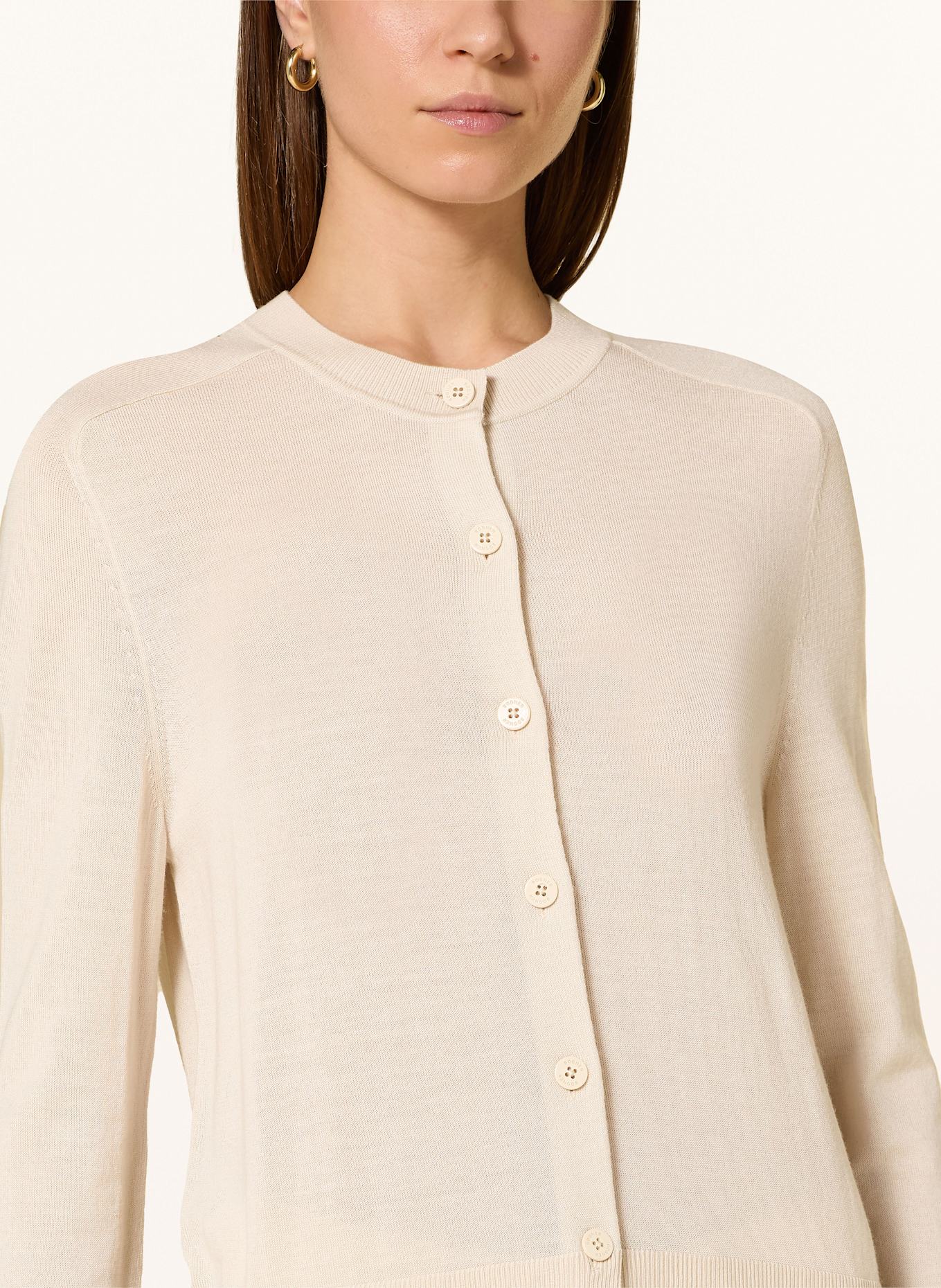 BOGNER Kardigan ILMA: KREMOWY