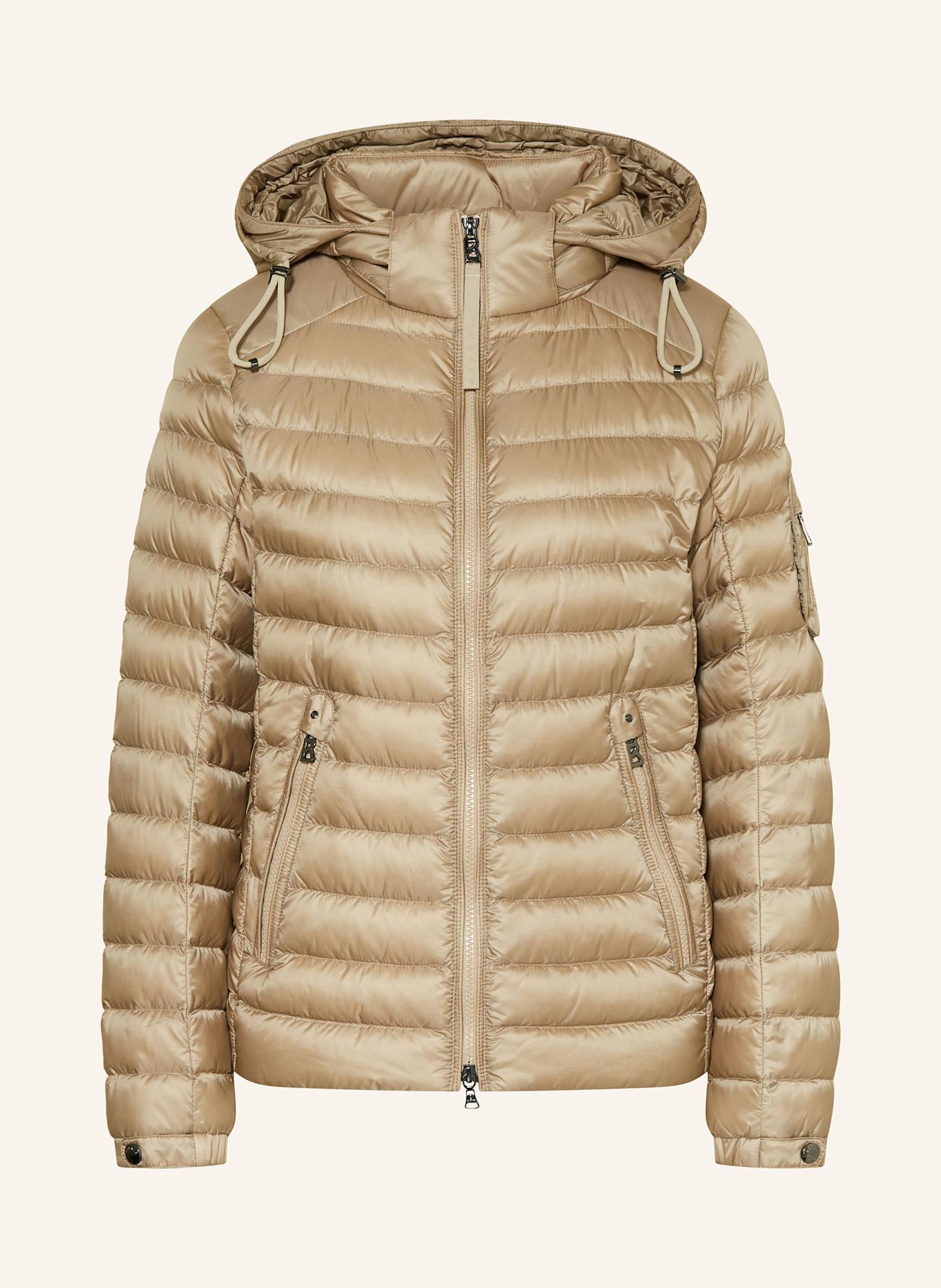BOGNER Daunenjacke FARAH mit abnehmbarer Kapuze: BEIGE