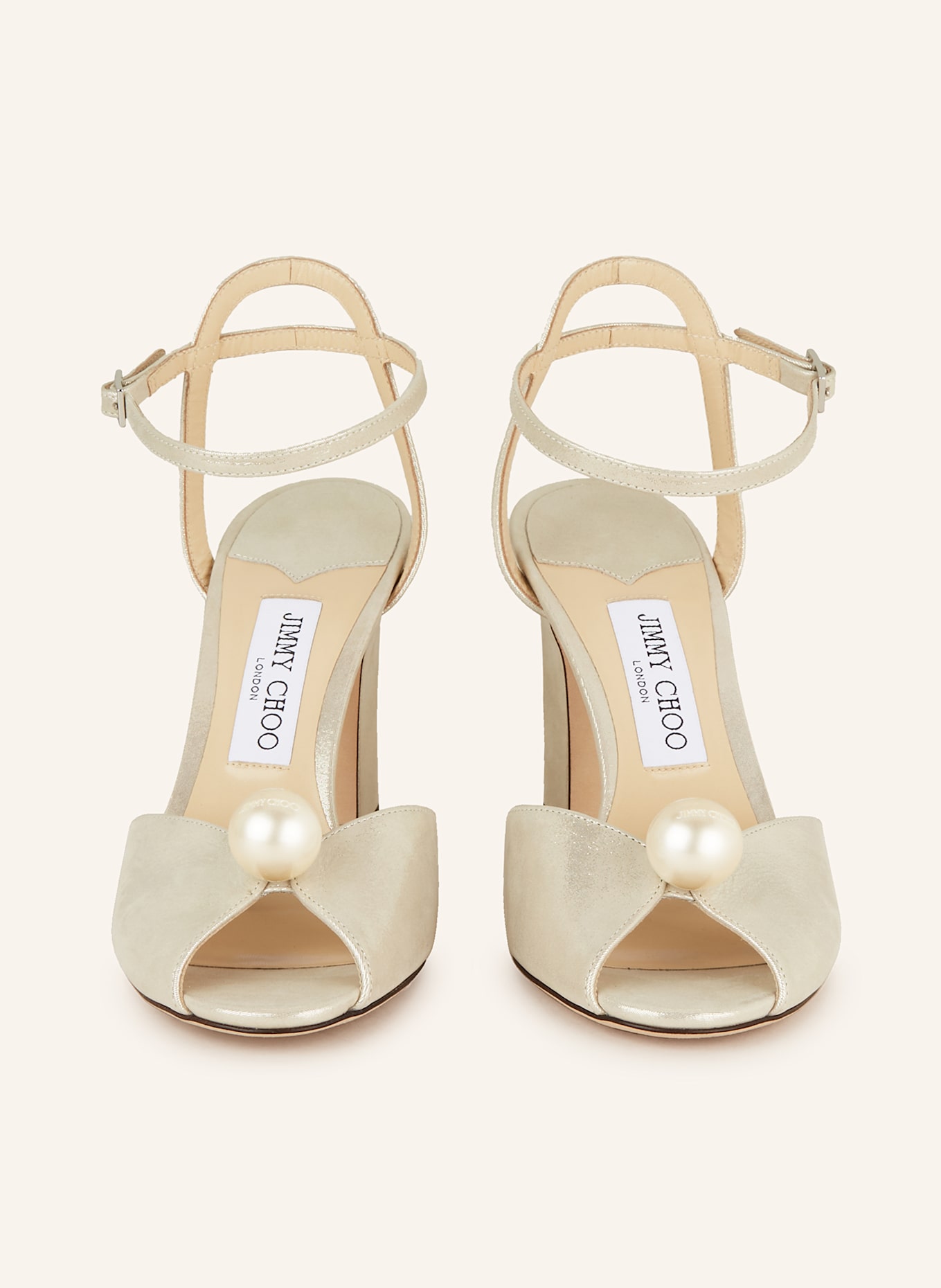 2025年春夏新作 ★JIMMY CHOO★ サンダル SACARIA 85 Sacora 85 | Bridal Ivory Satin Sandals | JIMMY CHOO UK