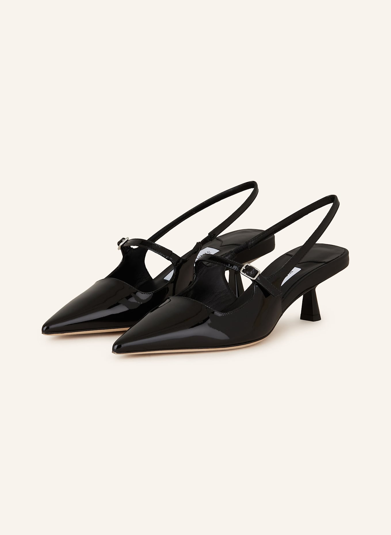 JIMMY CHOO Slingpump: SCHWARZ