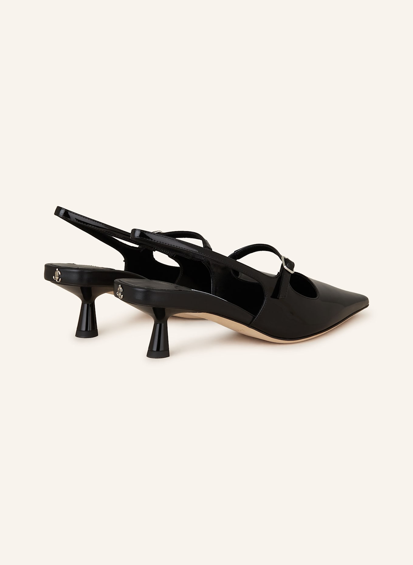 JIMMY CHOO Slingpump: SCHWARZ