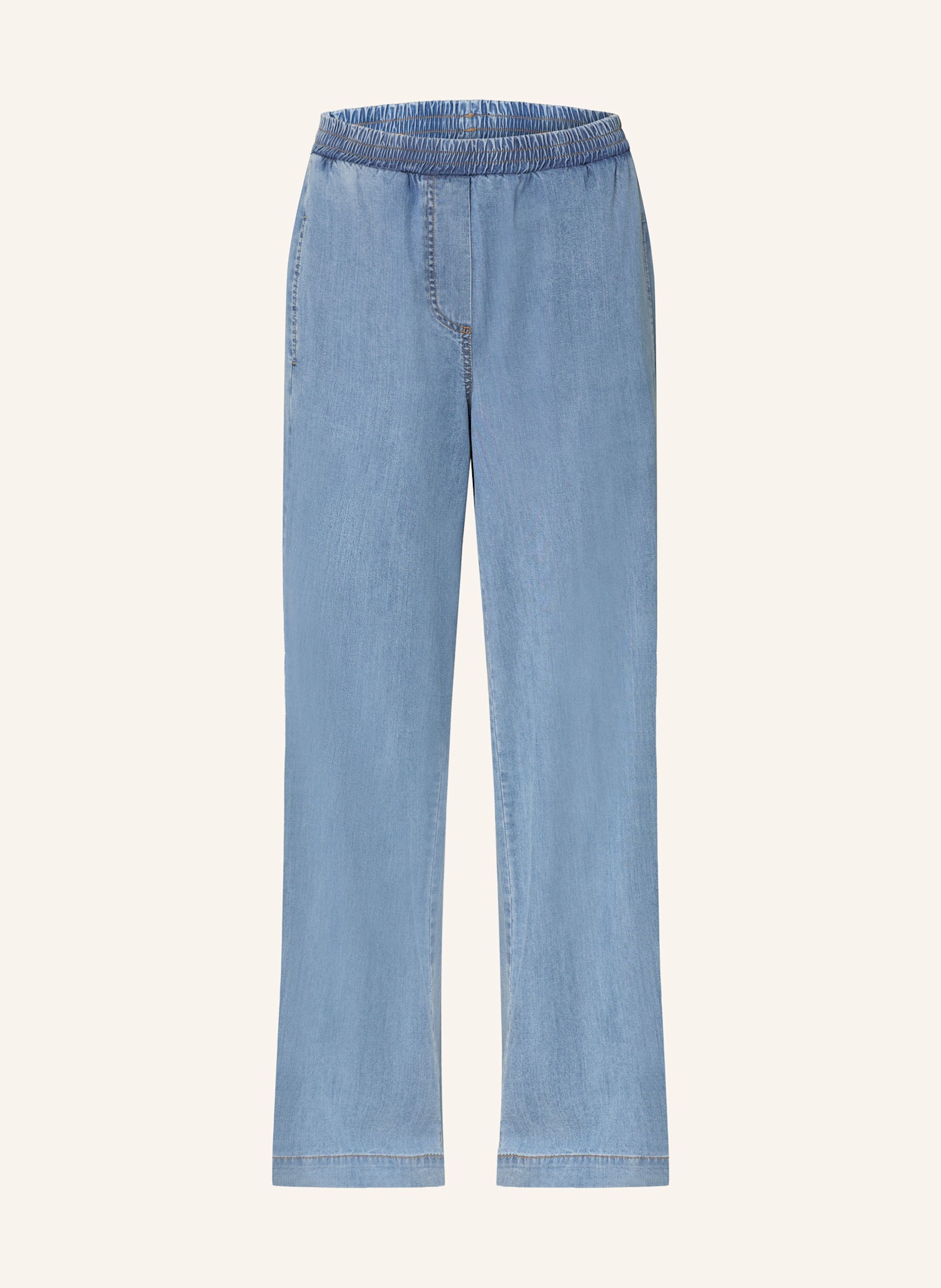 Smith & Soul Marlenehose in Jeansoptik, Farbe: HELLBLAU (Bild 1)