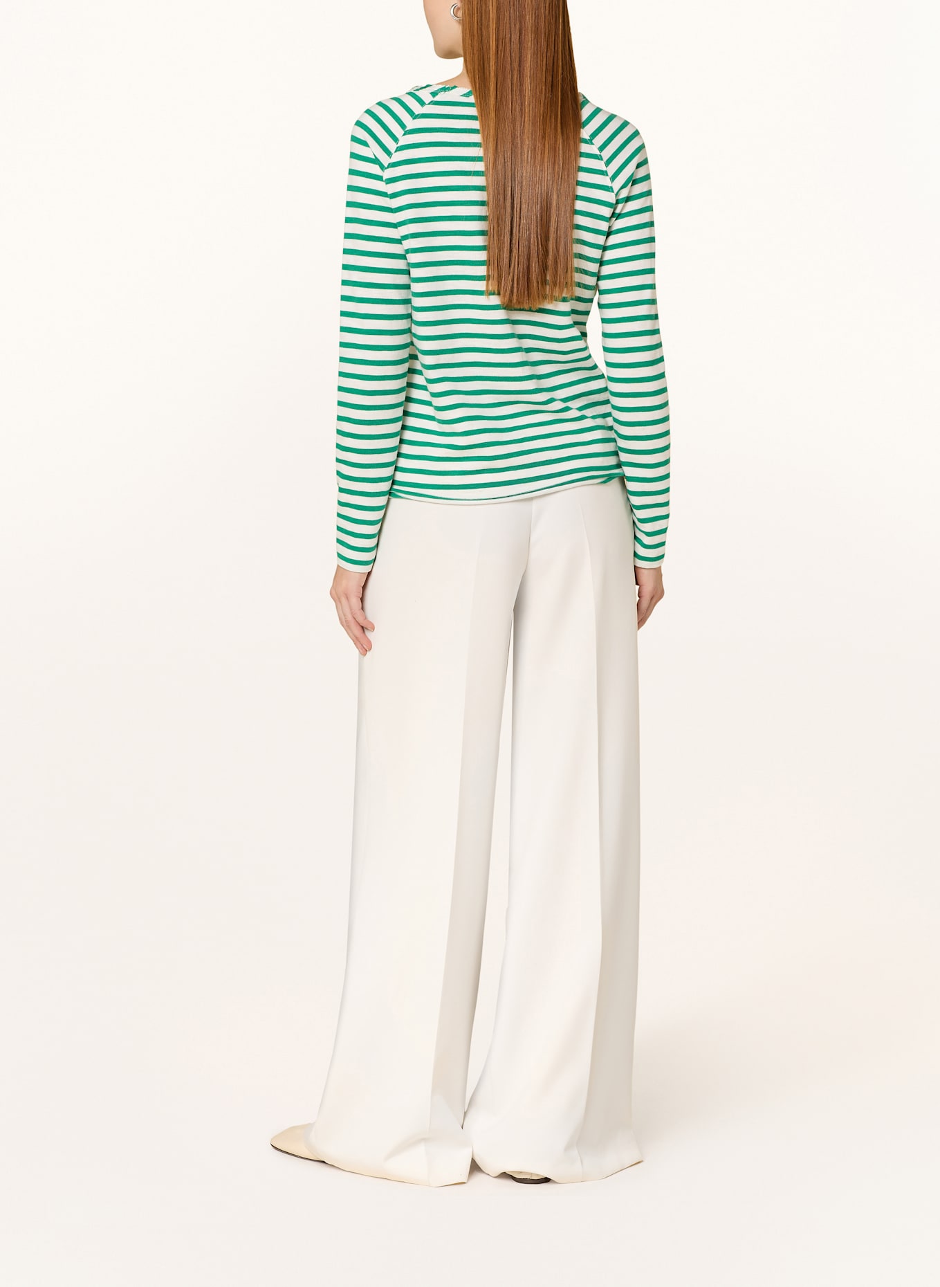 Smith & Soul Longsleeve: GRÜN / CREME