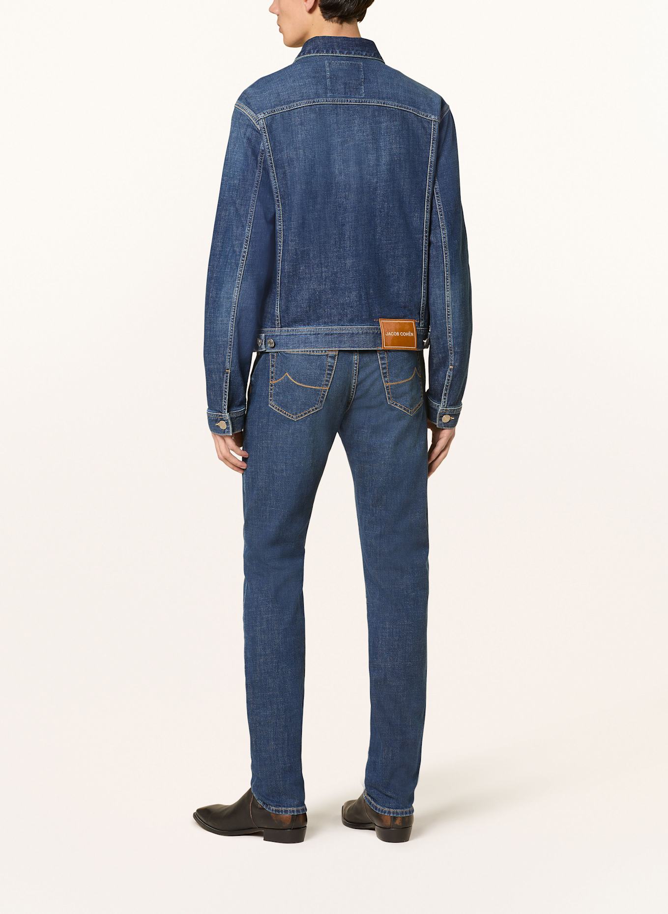 JACOB COHEN Džíny Extra Slim Fit: 100D DARK BLUE