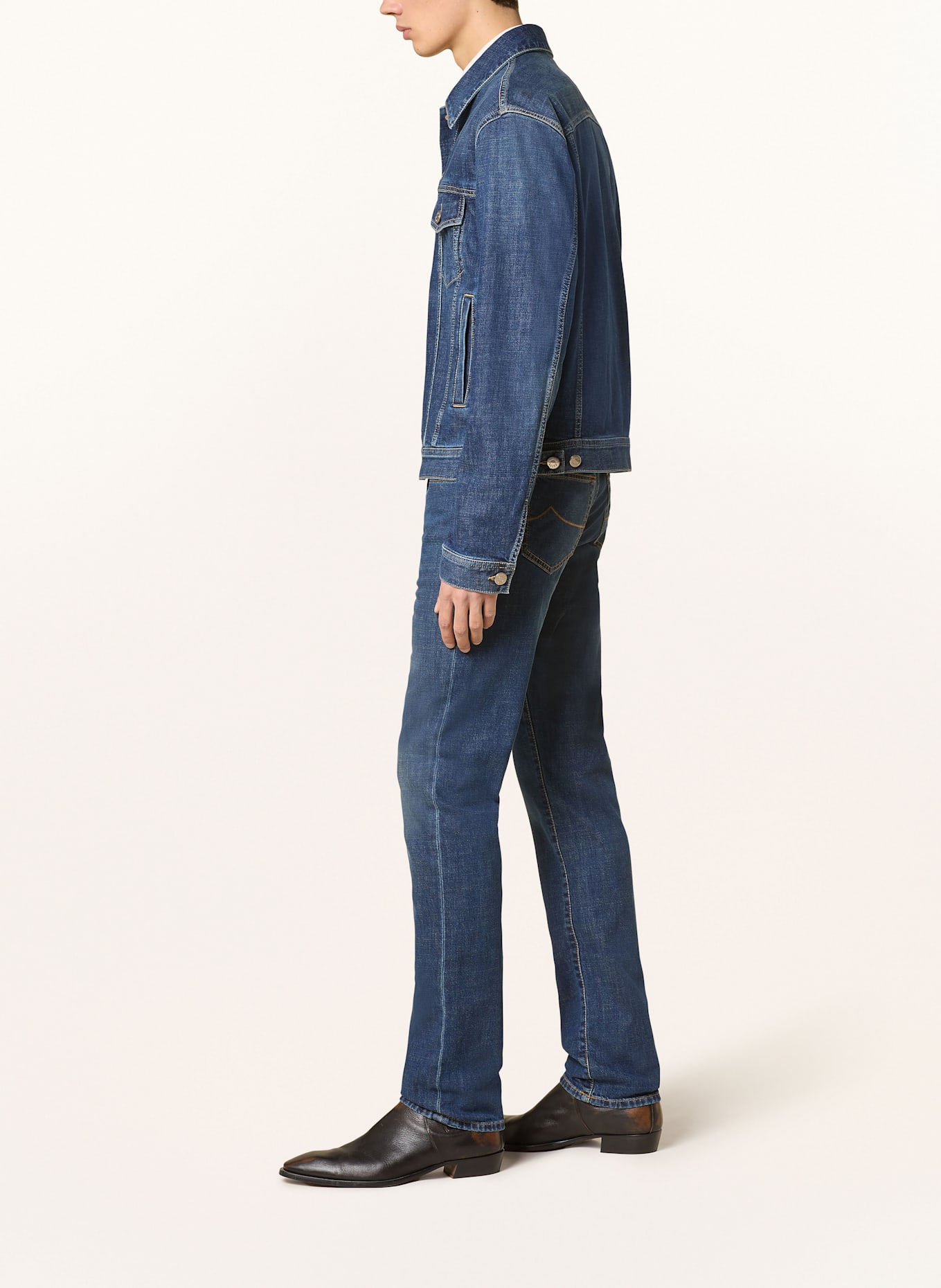 JACOB COHEN Džíny Extra Slim Fit: 100D DARK BLUE