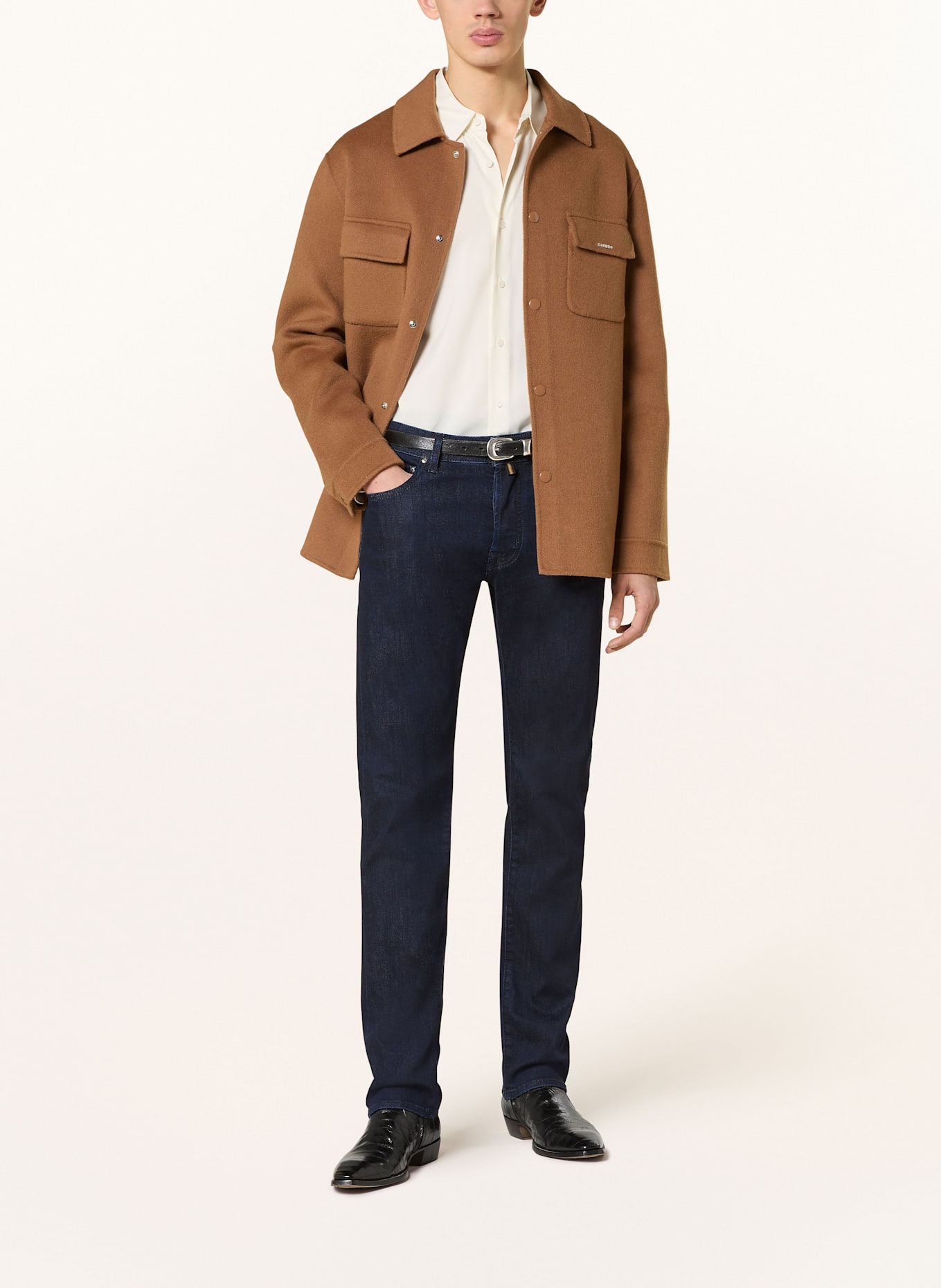 JACOB COHEN Jeans POWERSTRETCH Slim Fit: 100D Dark Blue Rinsed