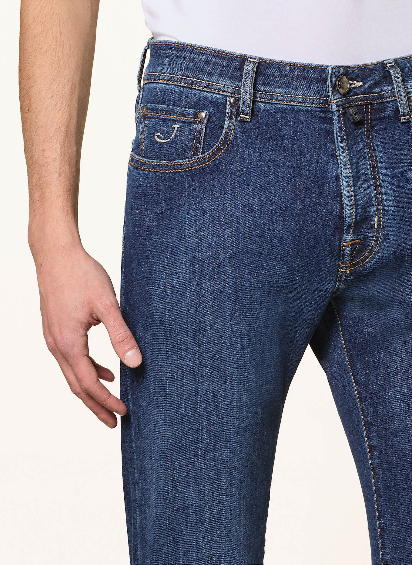 JACOB COHEN Jeansy regular fit: 100D DARK BLUE