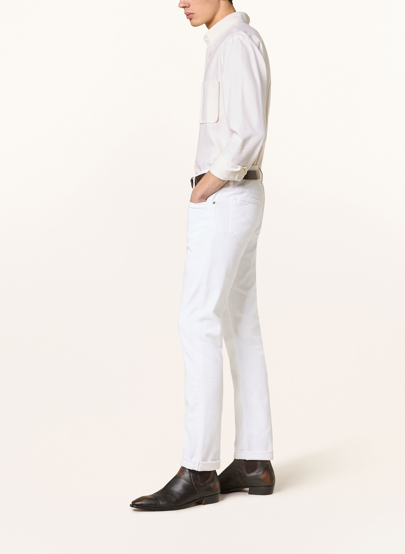 JACOB COHEN Jeans extra slim fit: W00D NATURAL