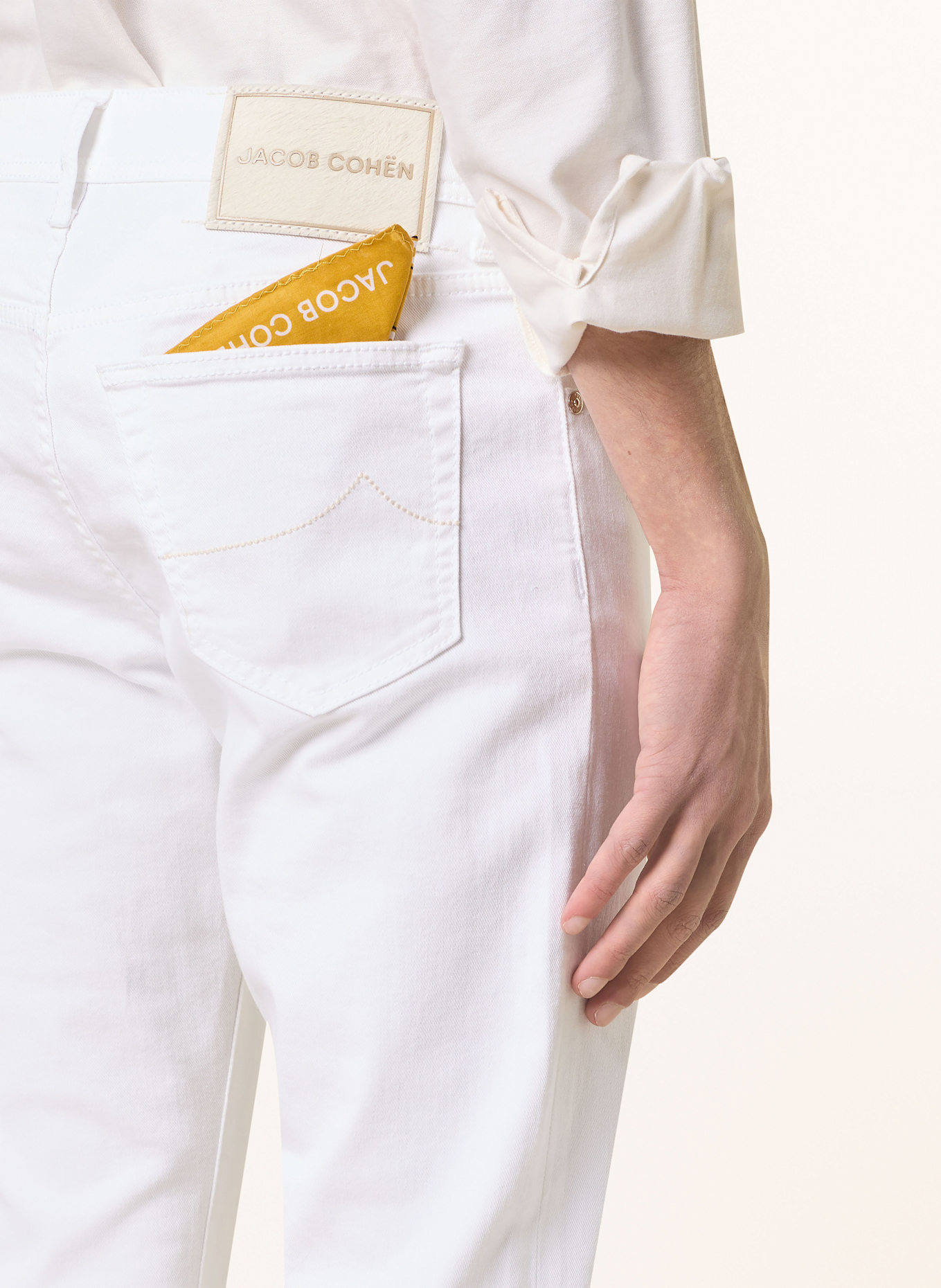 JACOB COHEN Jeans extra slim fit: W00D NATURAL