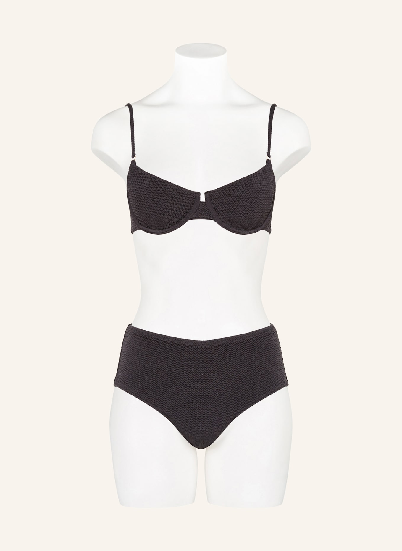 SEAFOLLY Bügel-Bikini-Top SEA DIVE: SCHWARZ