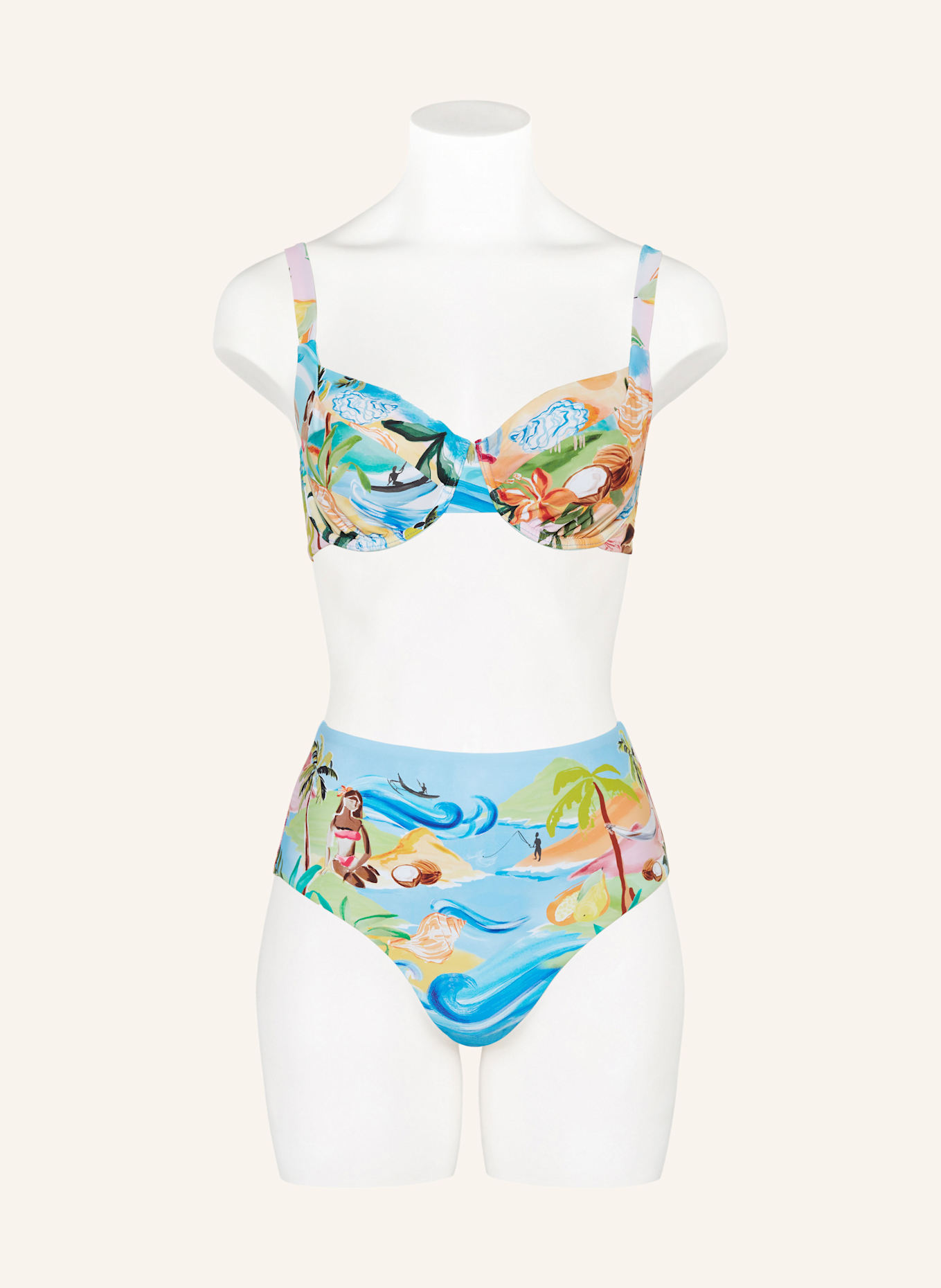 SEAFOLLY SOUTH PACIFIC bandeau swimsuit, Color: Login & Registration (Image 2)