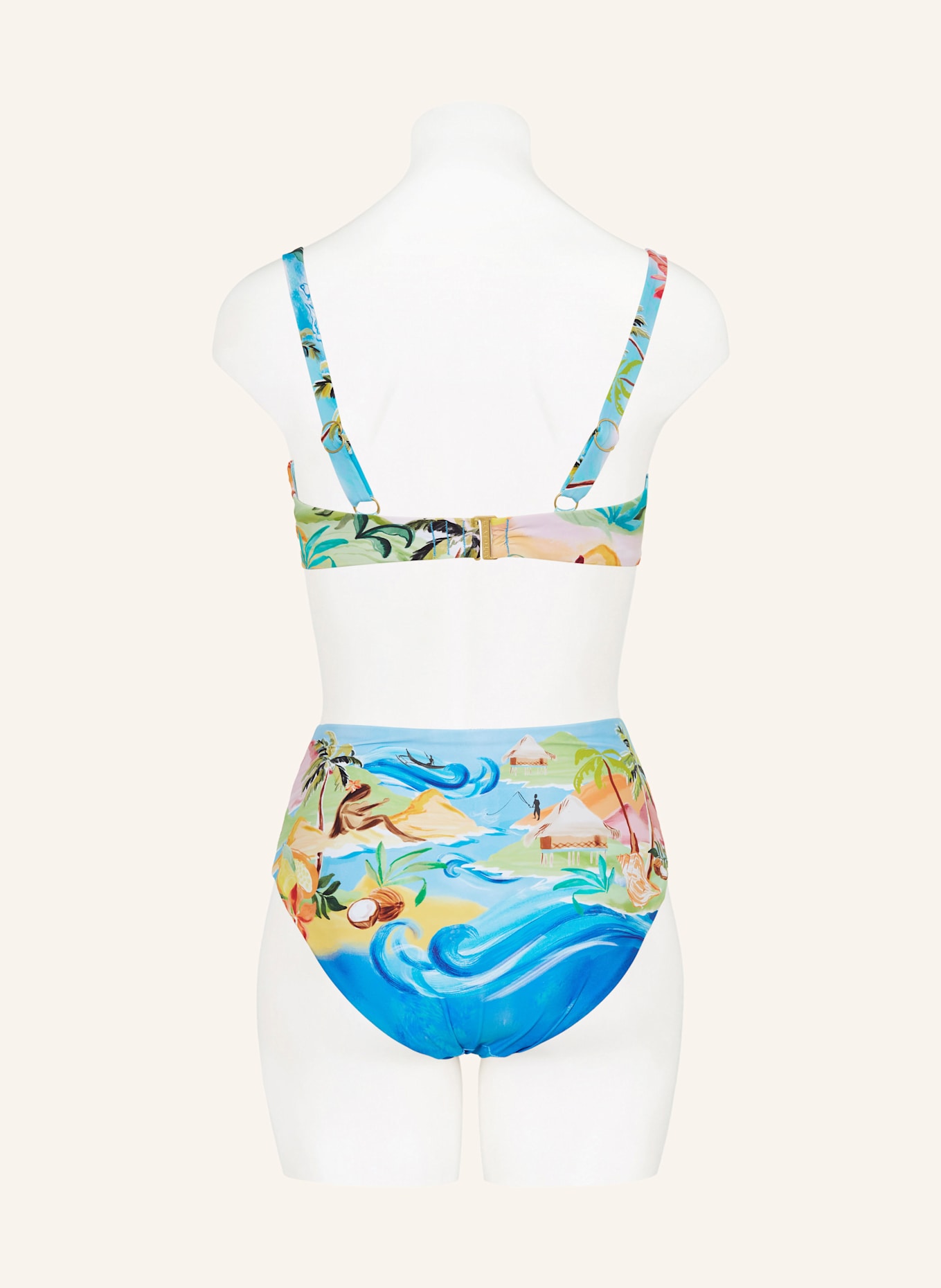 SEAFOLLY SOUTH PACIFIC bandeau swimsuit, Color: Login & Registration (Image 3)