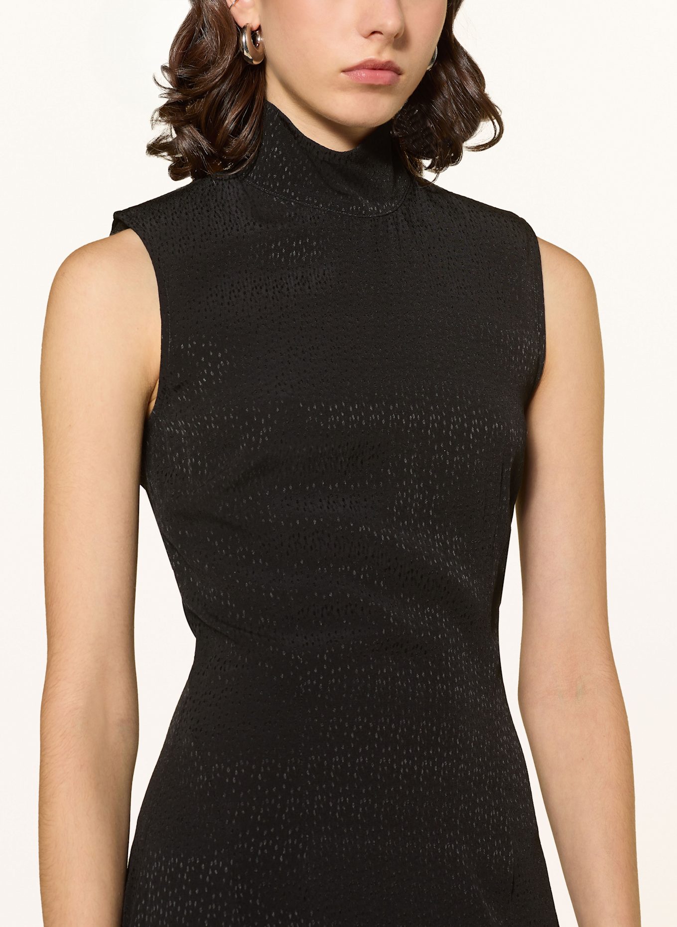 ROTATE Kleid: SCHWARZ