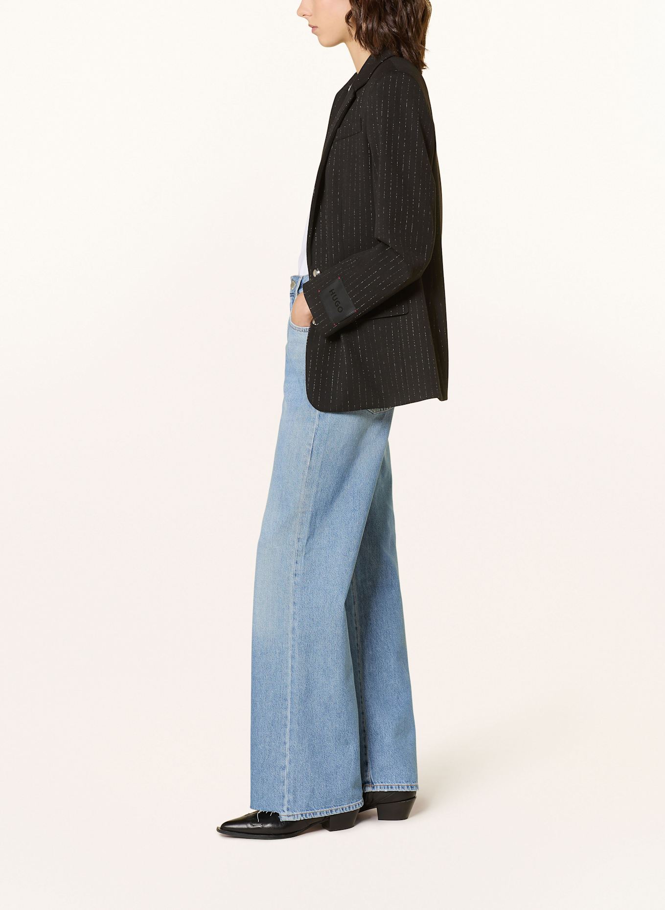 PINKO Jeans WANDA: PJV LAVAGGIO VINTAGE MEDIO/CHIARO