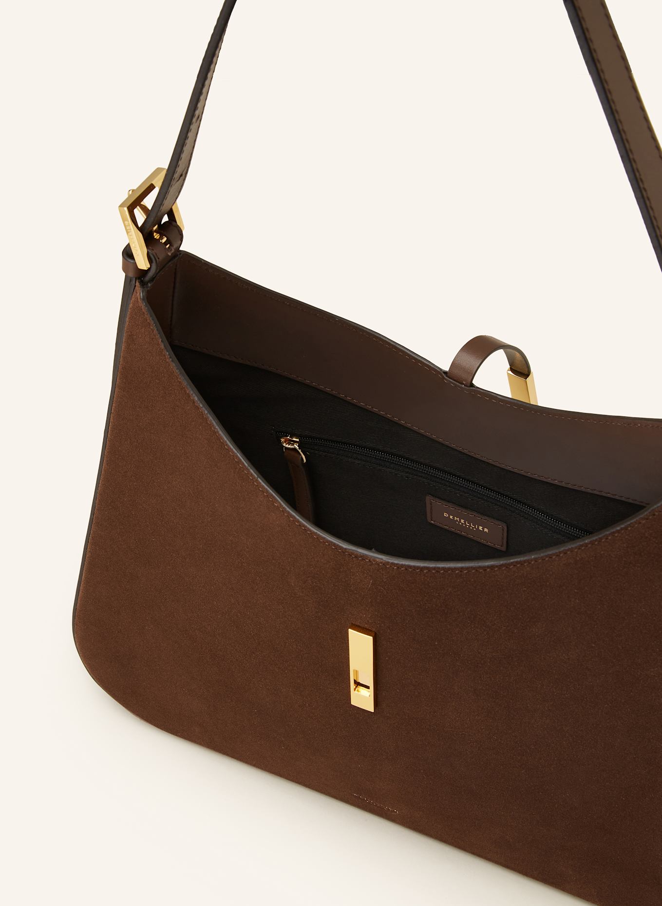 DeMellier Hobo bag TOKYO LARGE in brown