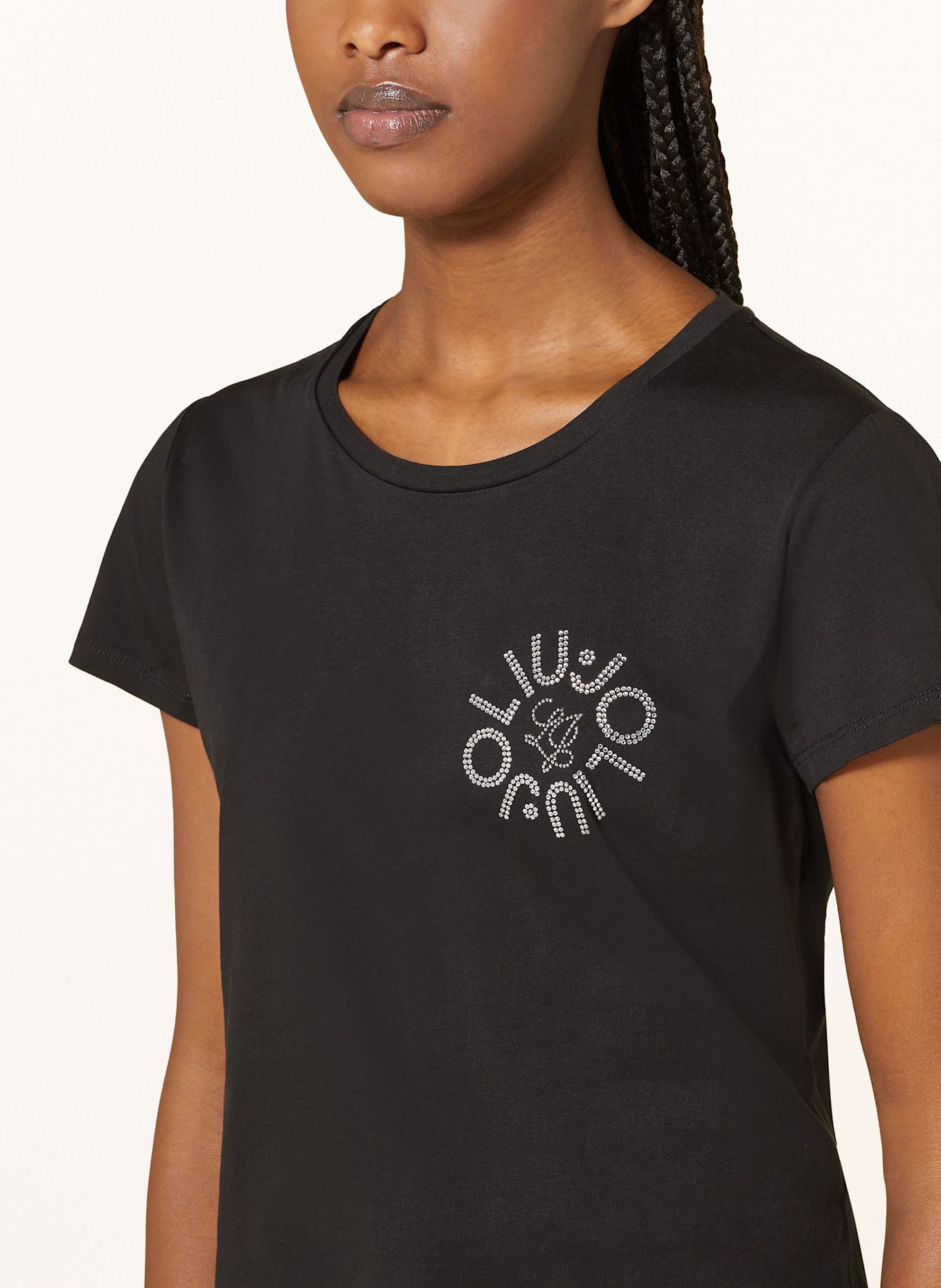 LIU JO T Shirt mit Schmucksteinen