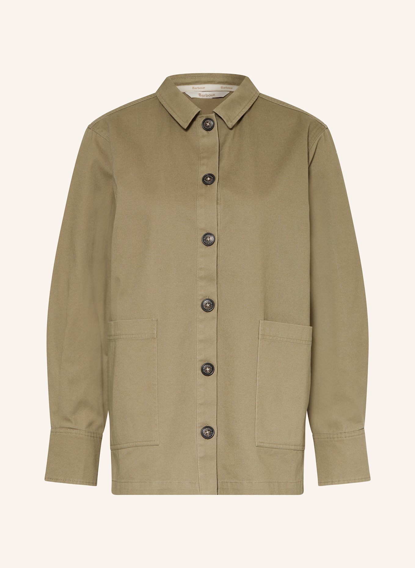 Barbour Overshirt LYNDALE: KHAKI