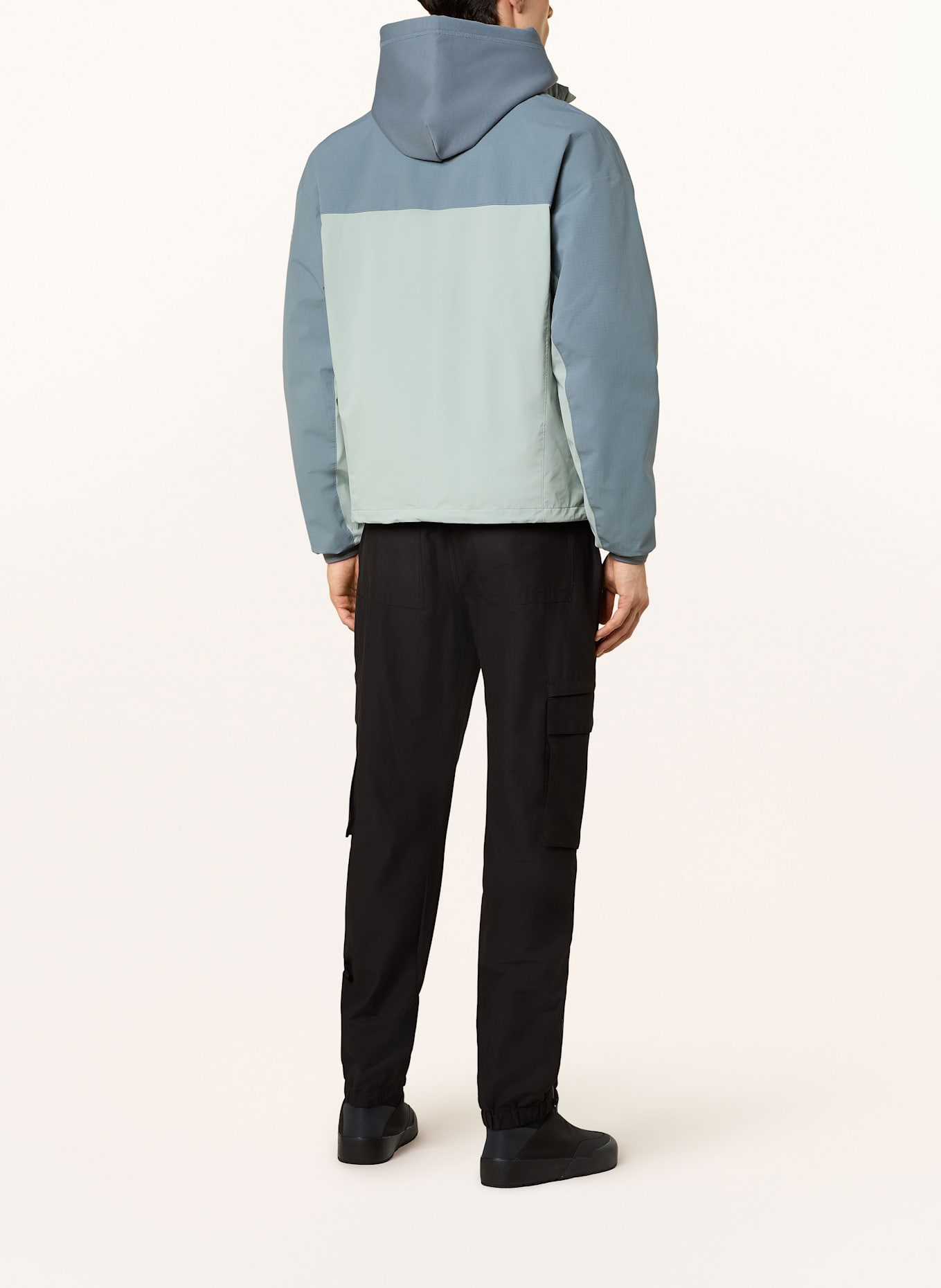 NAPAPIJRI Outdoor jacket CLAY: BLUE GRAY/ MINT