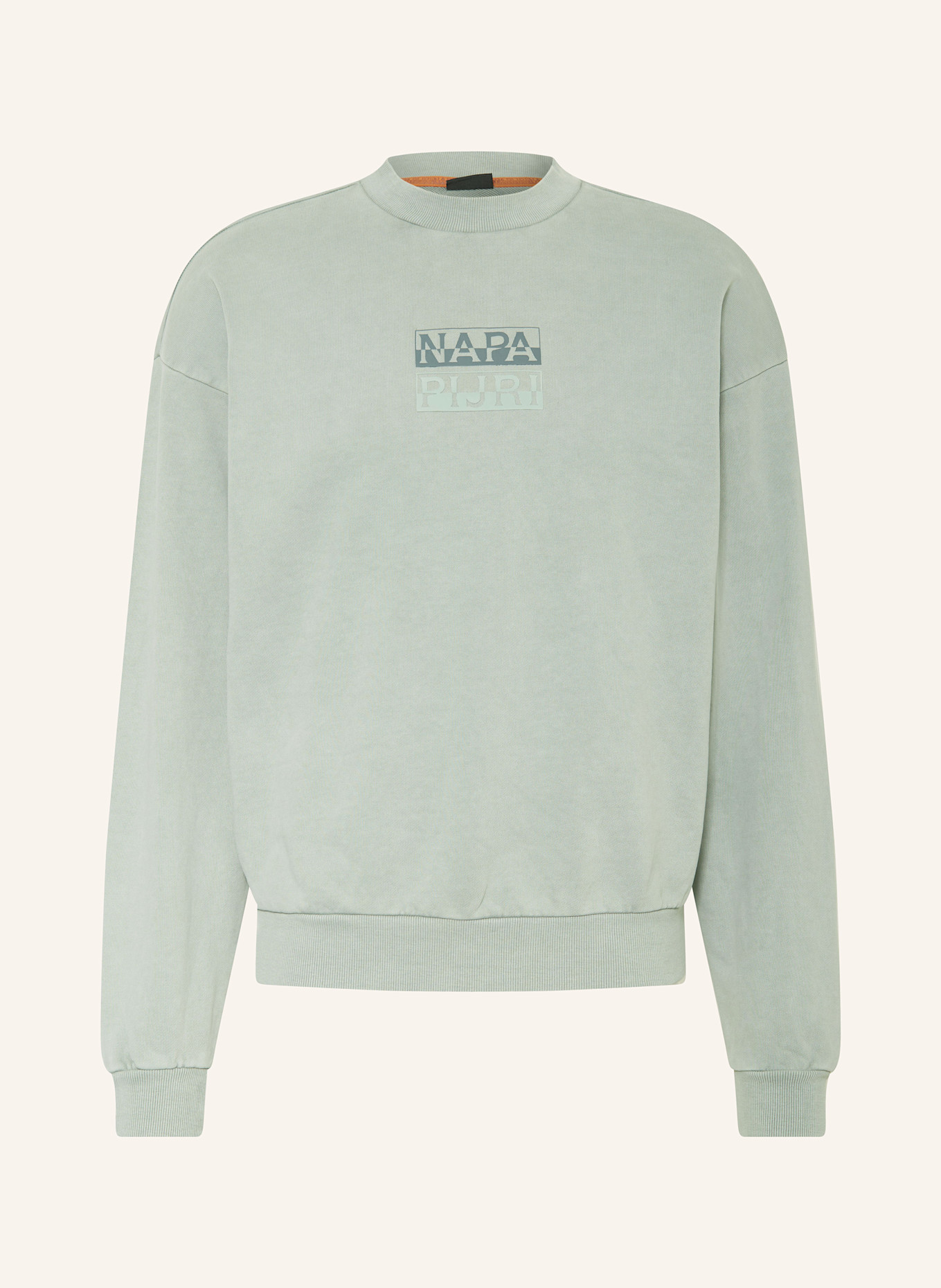 NAPAPIJRI Sweatshirt CORTONA: LIGHT GREEN