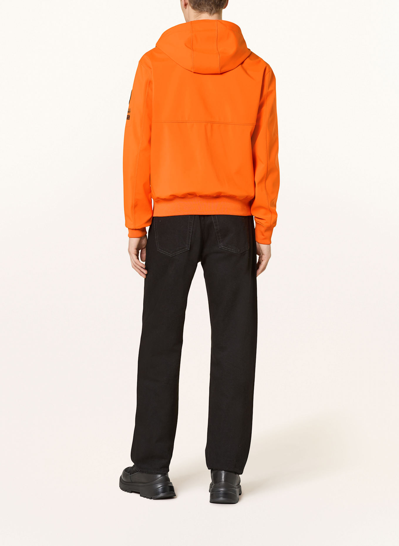 NAPAPIJRI Jacke MELVILLE: NEONORANGE