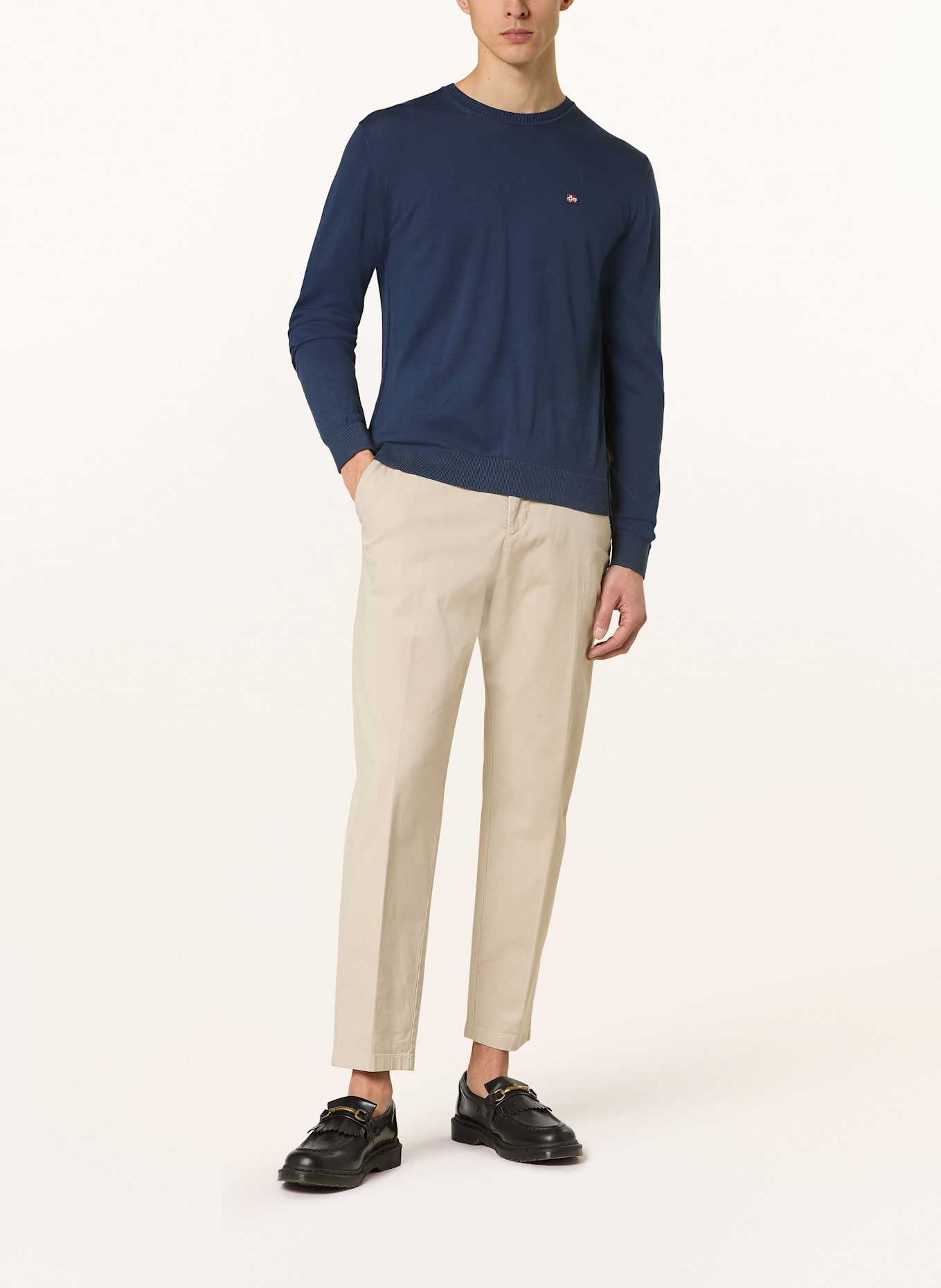 NAPAPIJRI Sweater DECATUR: DARK BLUE