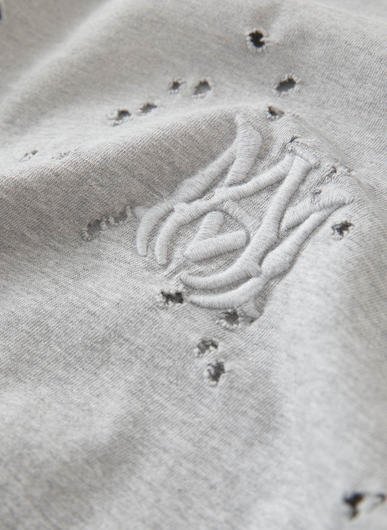 AMIRI T-shirt: LIGHT GRAY