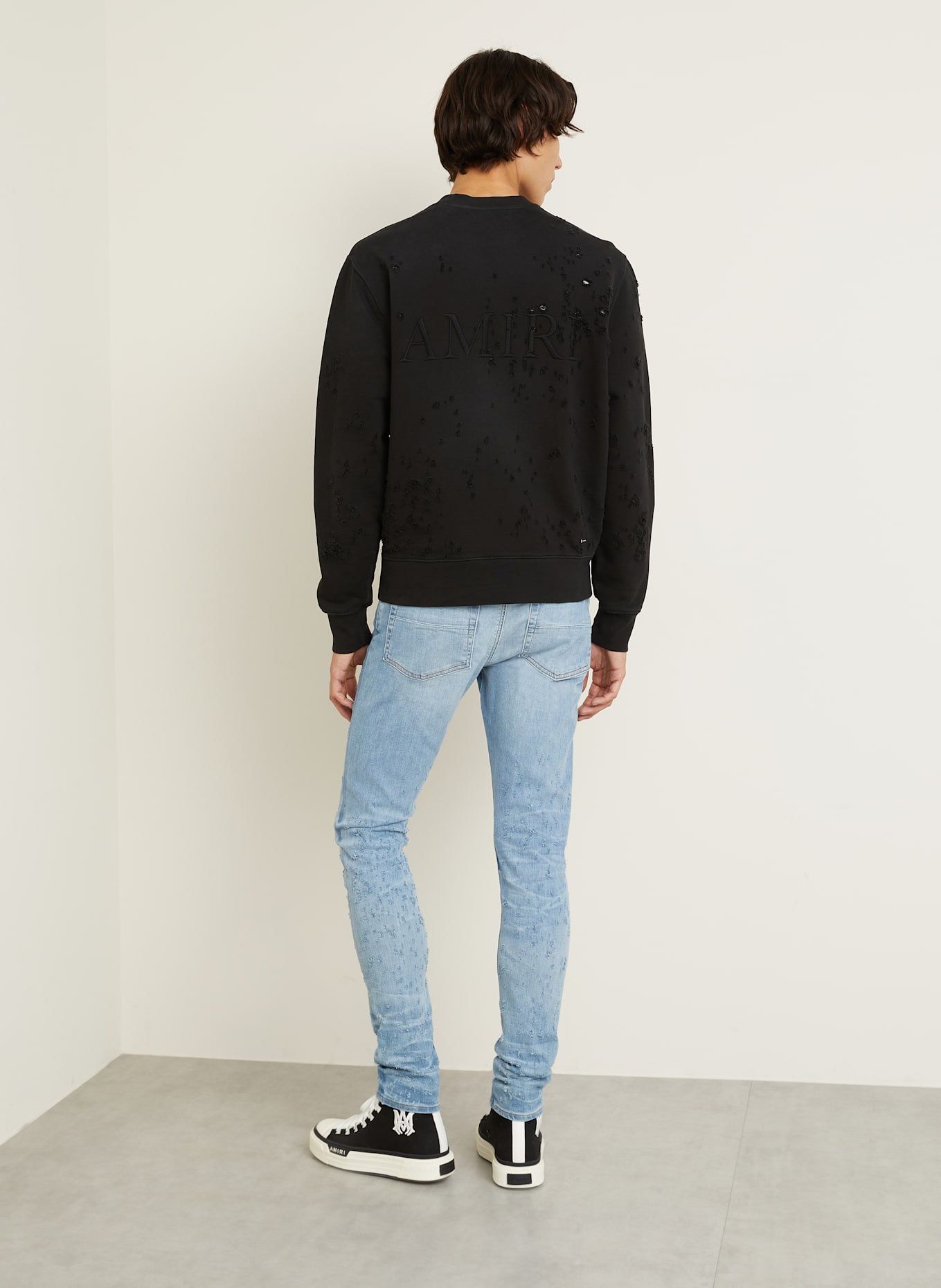 AMIRI Sweatshirt: BLACK