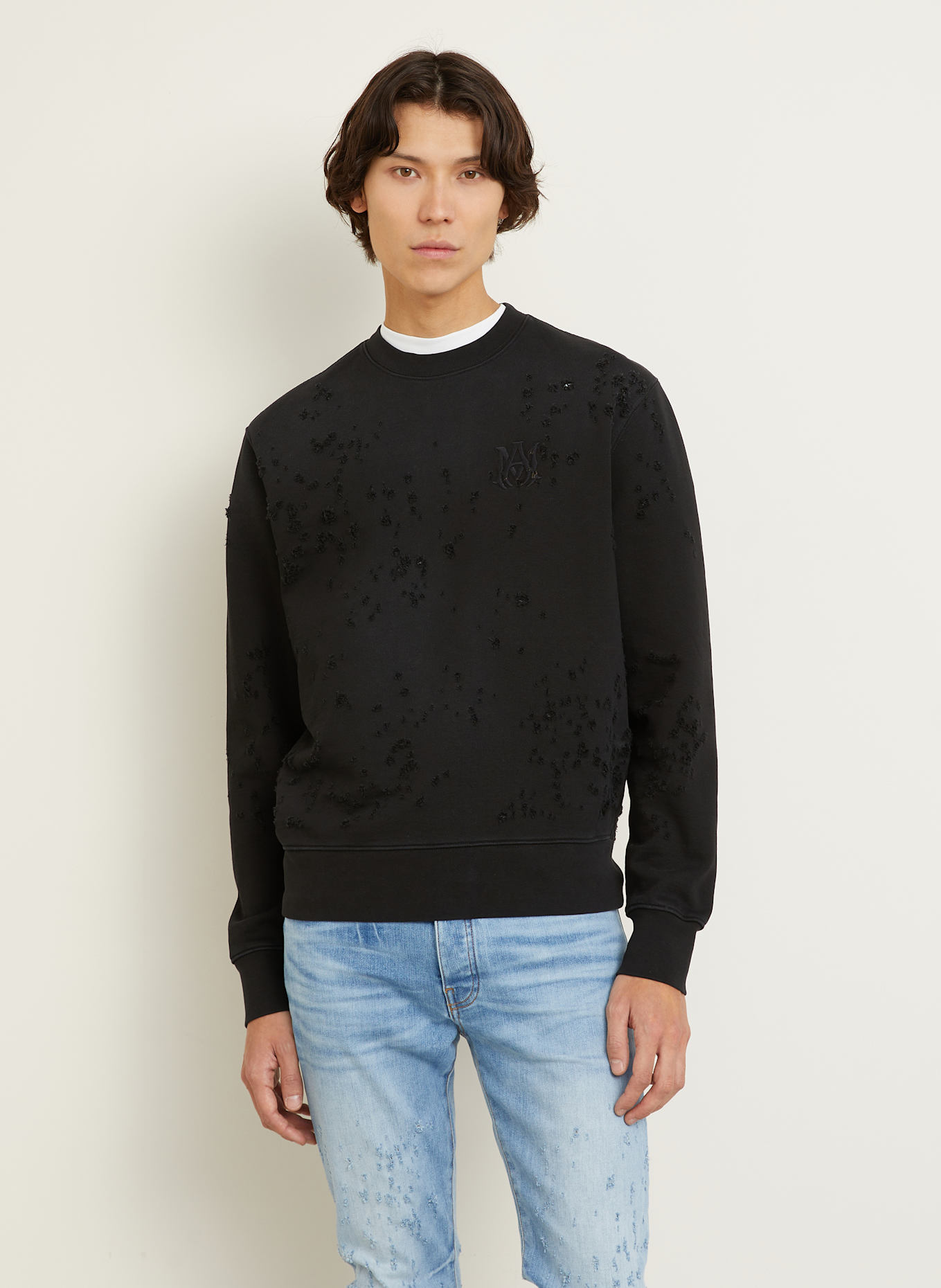 AMIRI Sweatshirt: BLACK
