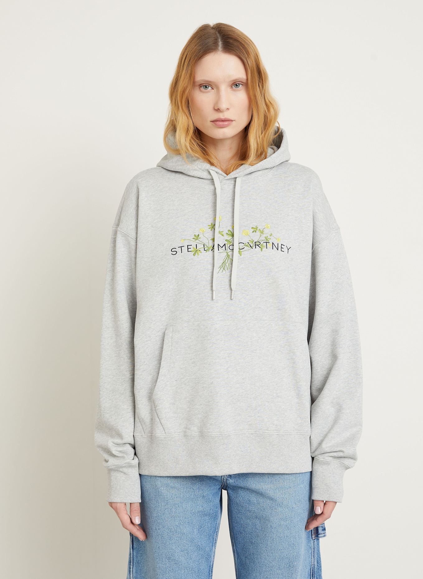 STELLA McCARTNEY Hoodie: HELLGRAU