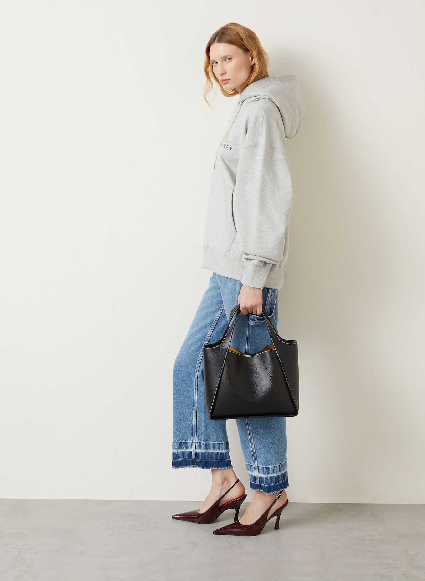 STELLA McCARTNEY Hoodie: HELLGRAU