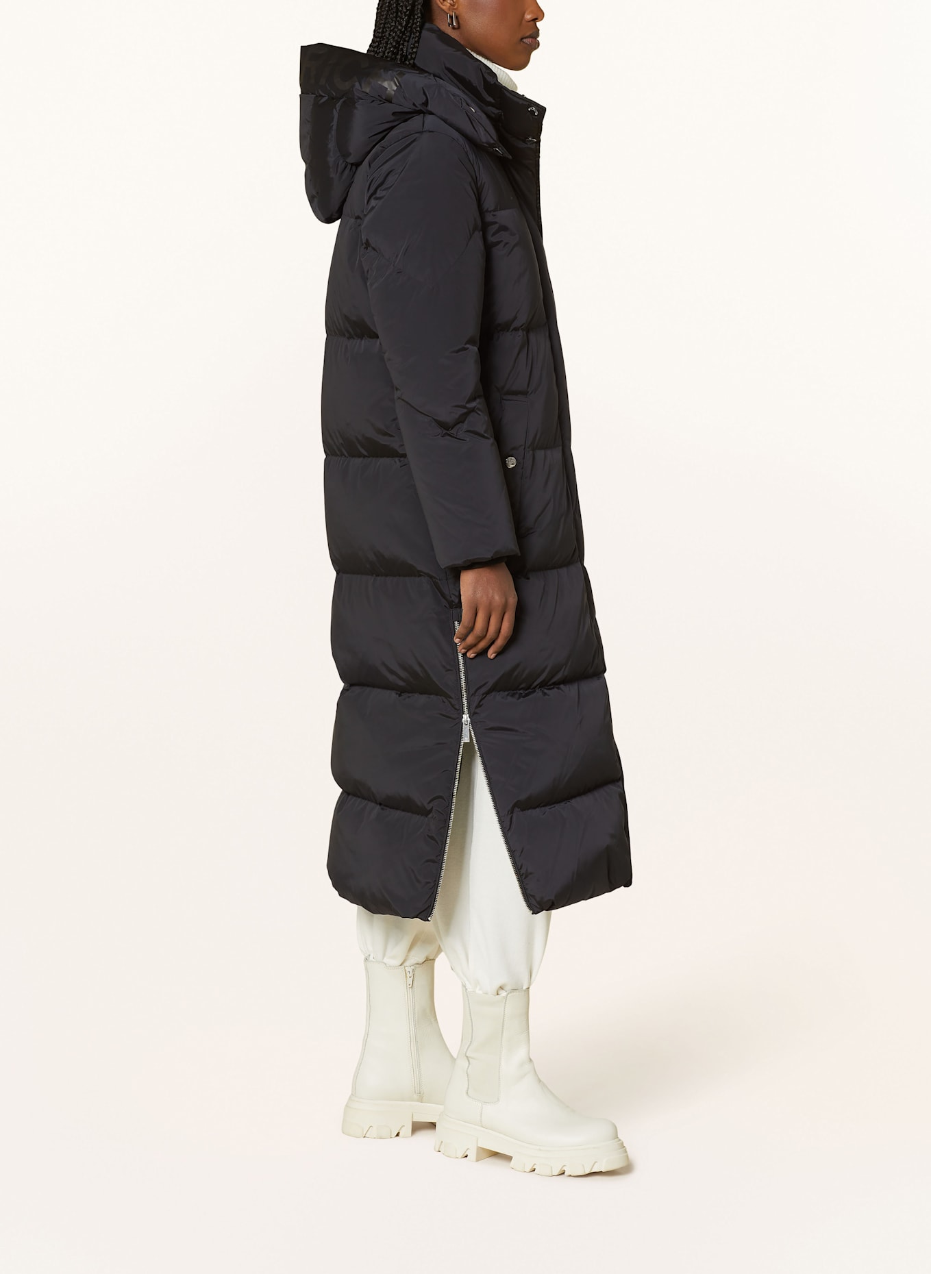 WOOLRICH Down coat AURORA: BLACK