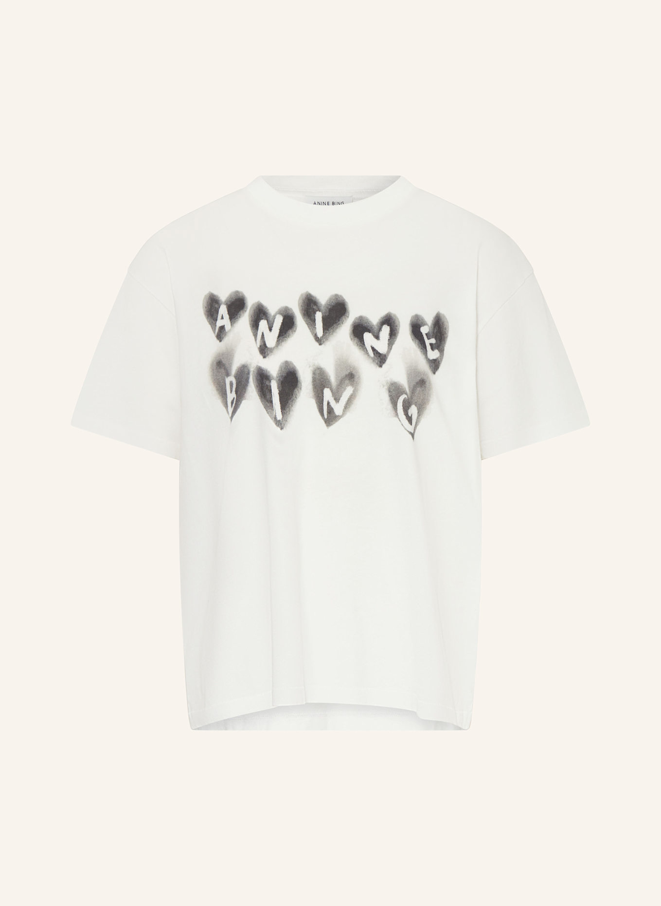 ANINE BING T-shirt CADE in white