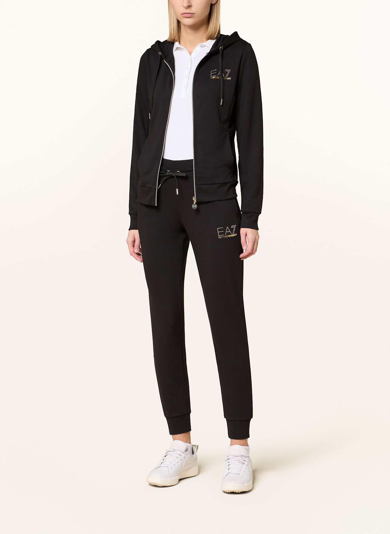 EA7 EMPORIO ARMANI Trainingsanzug TRAIN: SCHWARZ