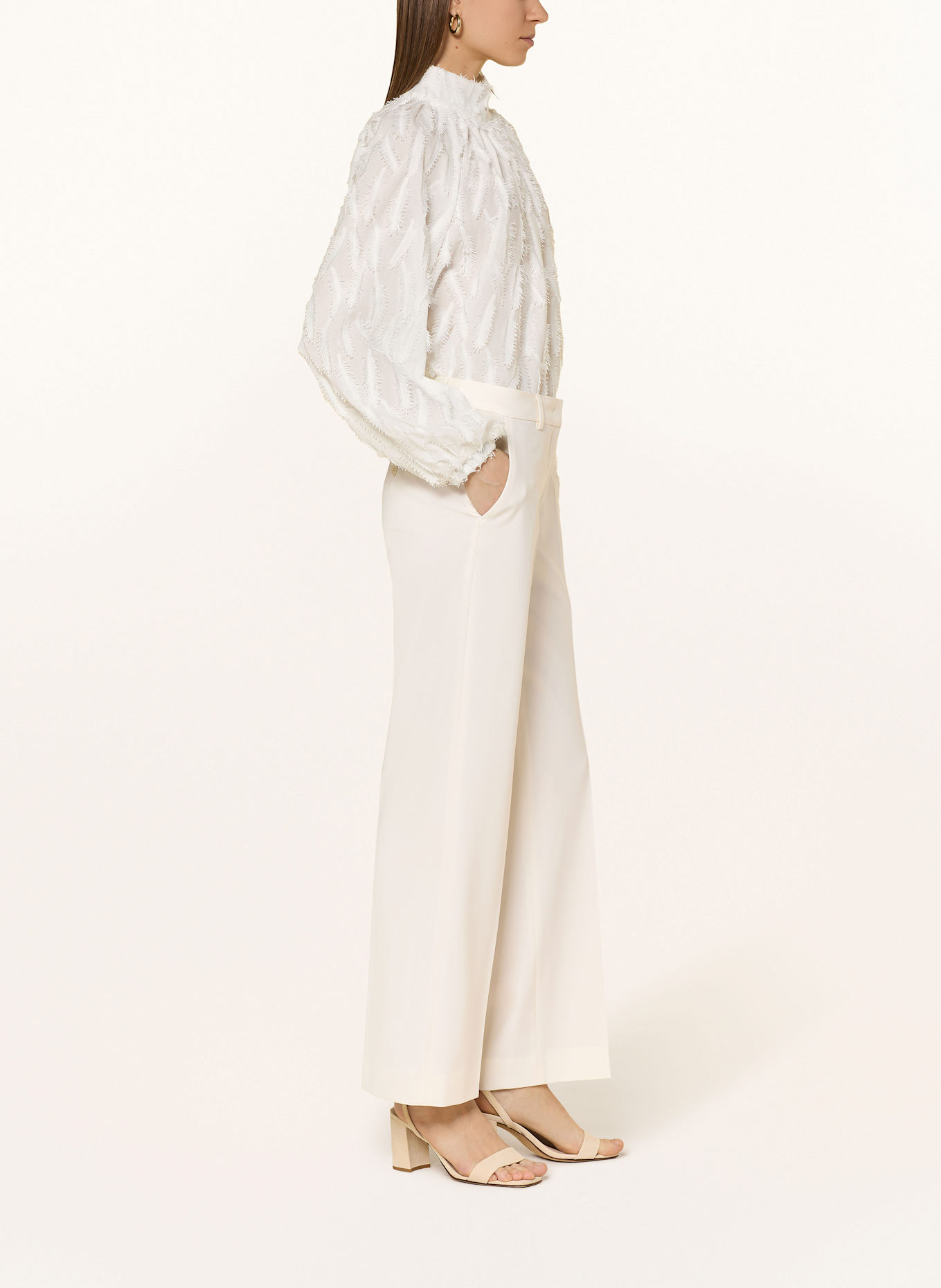 SEDUCTIVE LUCA trousers, Color: ECRU (Image 4)