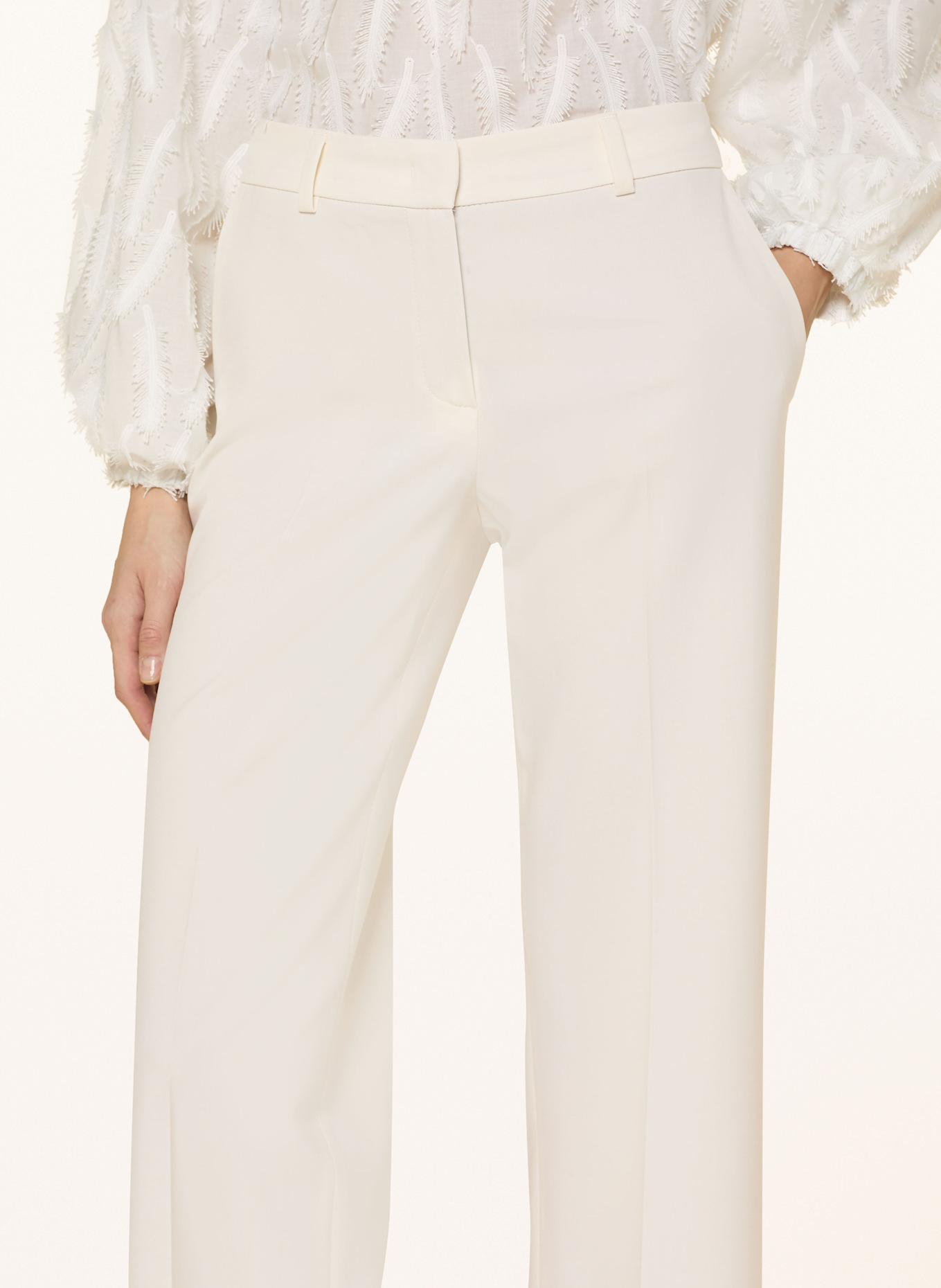 SEDUCTIVE LUCA trousers, Color: ECRU (Image 5)