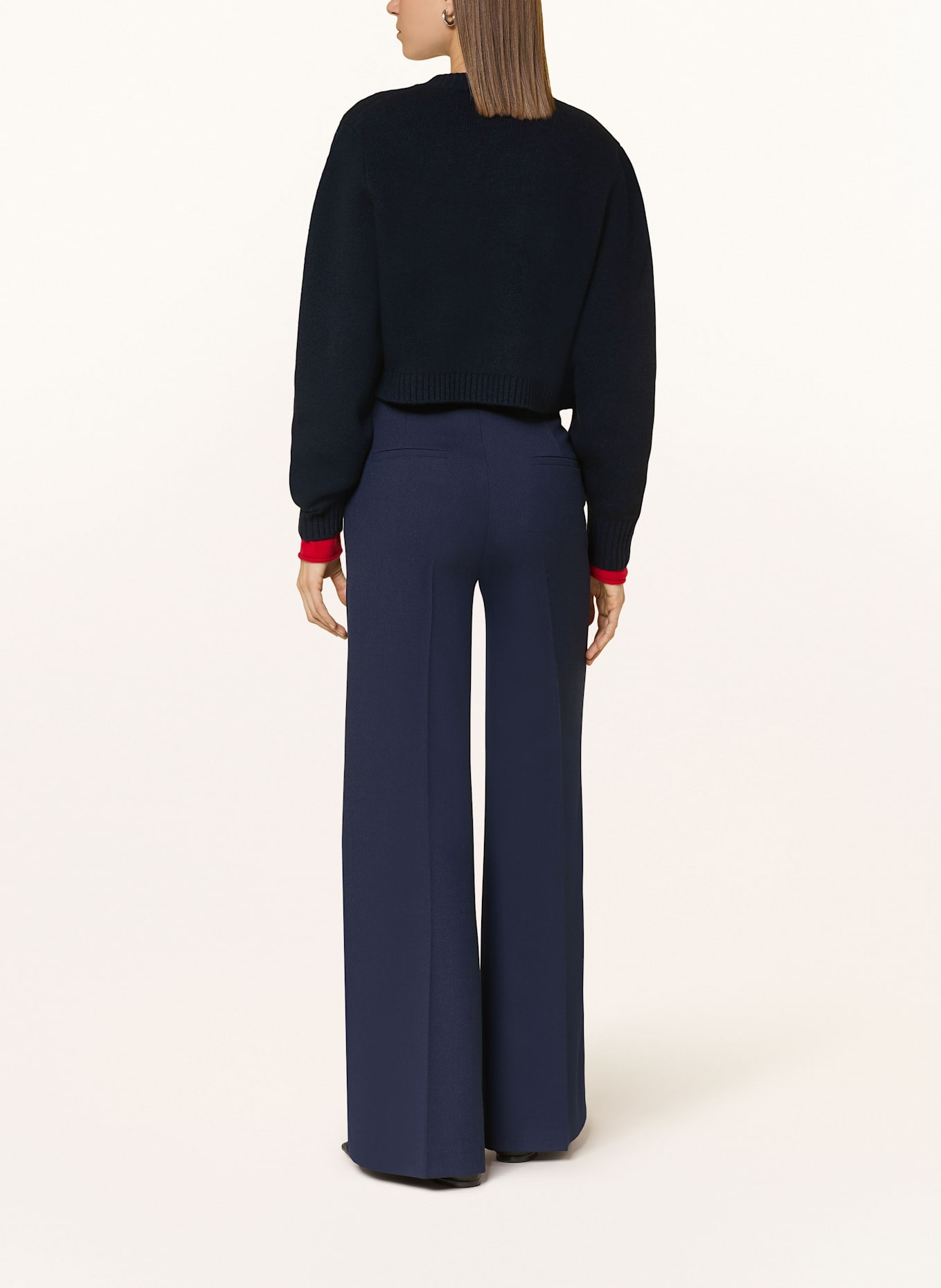 SEDUCTIVE Marlenehose SHILOH: DUNKELBLAU