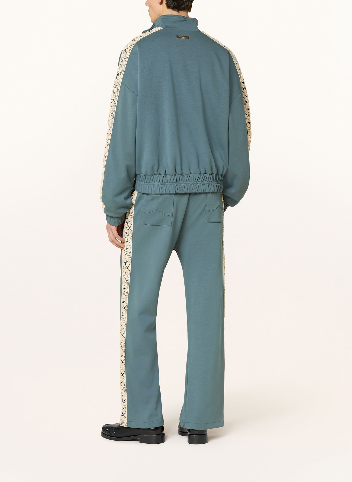 rough. Sweatpants mit Galonstreifen: PETROL