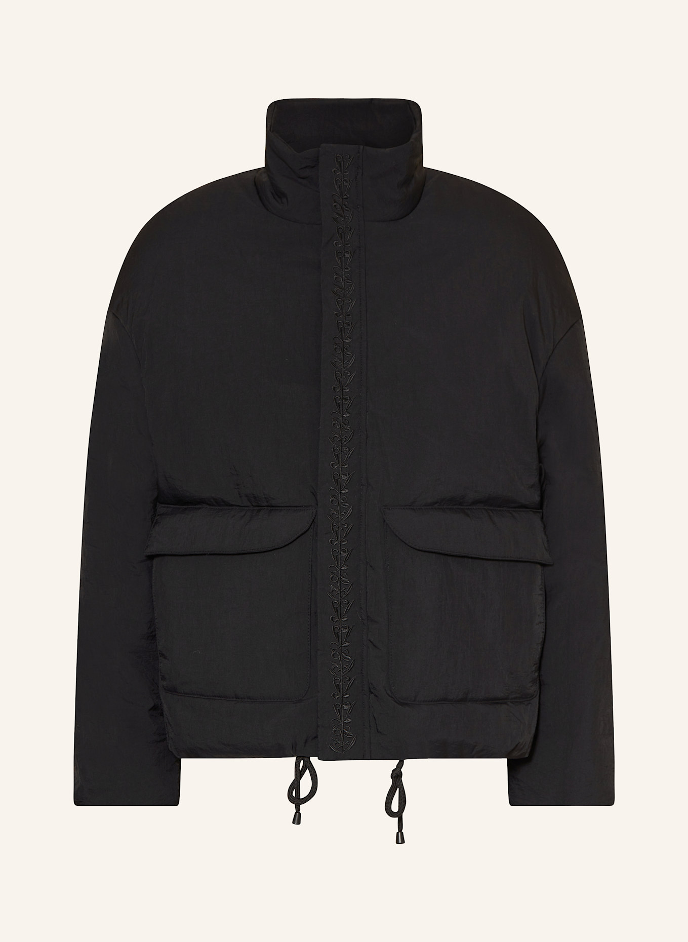 rough. Jacke: SCHWARZ