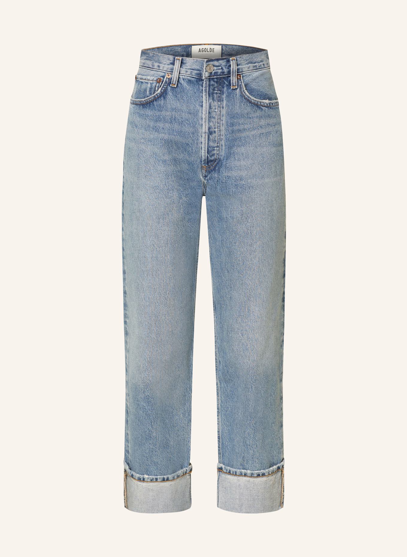 AGOLDE Straight Jeans FRAN: inven invention (vint med ind)
