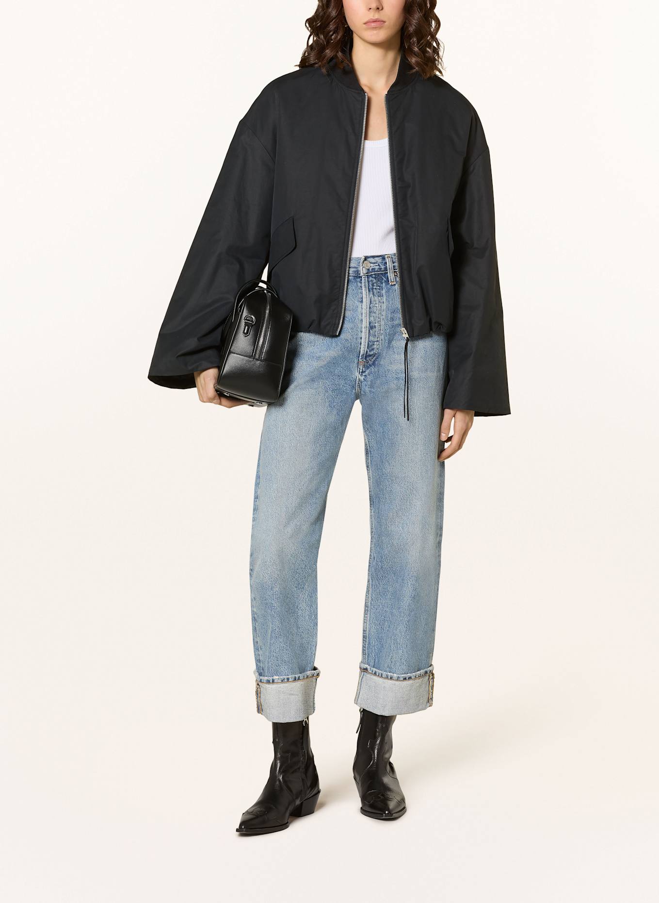 AGOLDE Straight Jeans FRAN: inven invention (vint med ind)