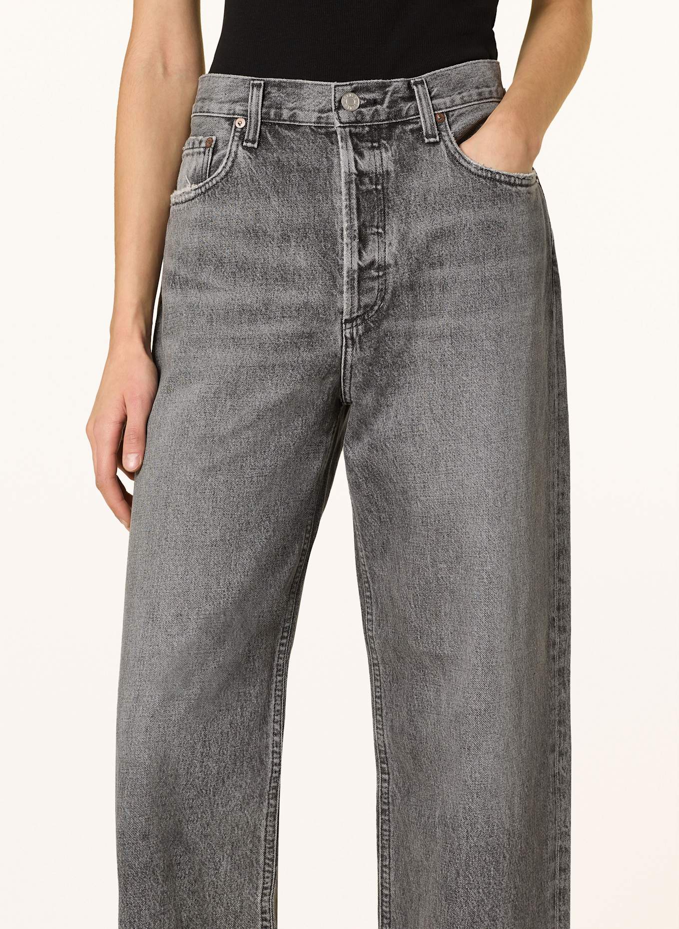 AGOLDE Jeans LOW SLUNG BAGGY in pirt spirit (vint grey)