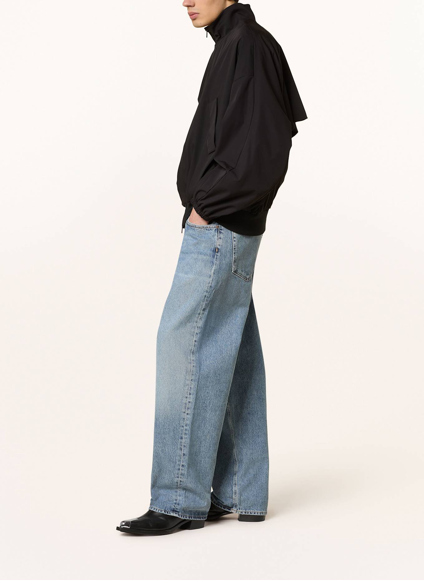 AGOLDE Džíny FUSION Baggy Tapered Fit: ratio ratio (md indigo w/tint)