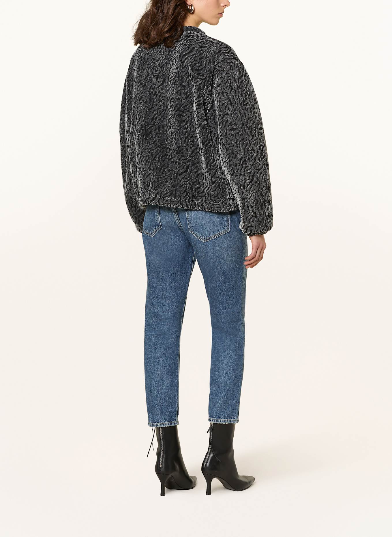 AGOLDE 7/8 jeans RILEY: contl control (dk vint ind)