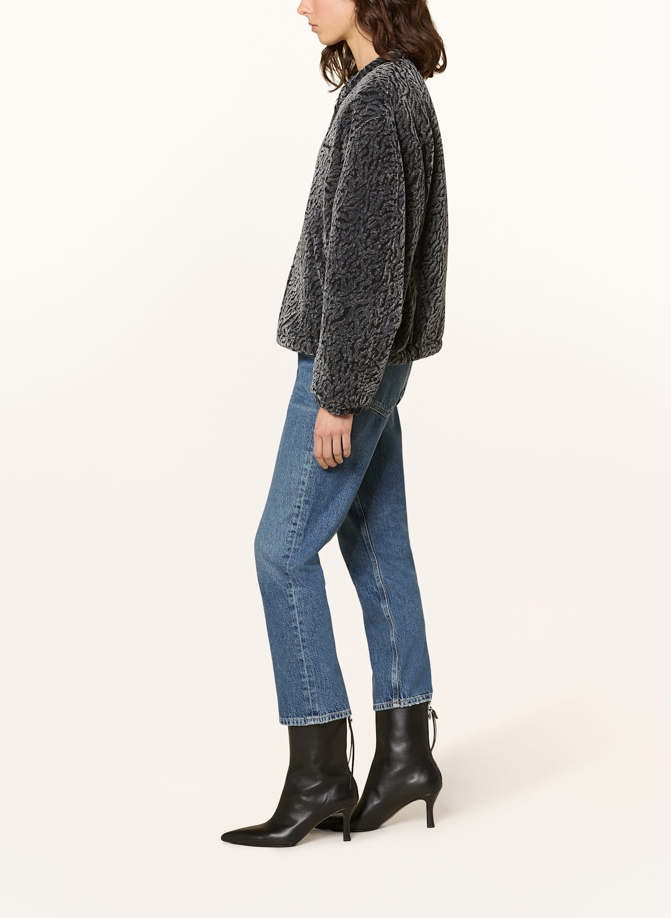 AGOLDE 7/8 jeans RILEY: contl control (dk vint ind)